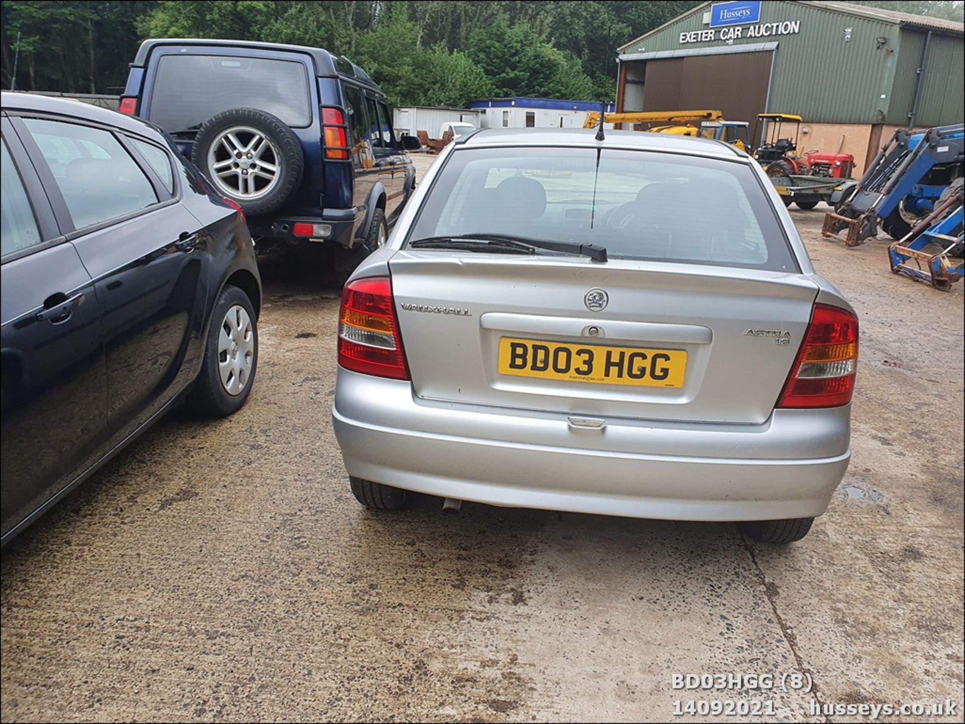 03/03 VAUXHALL ASTRA CLUB 8V - 1598cc 5dr Hatchback (Silver) - Image 8 of 14