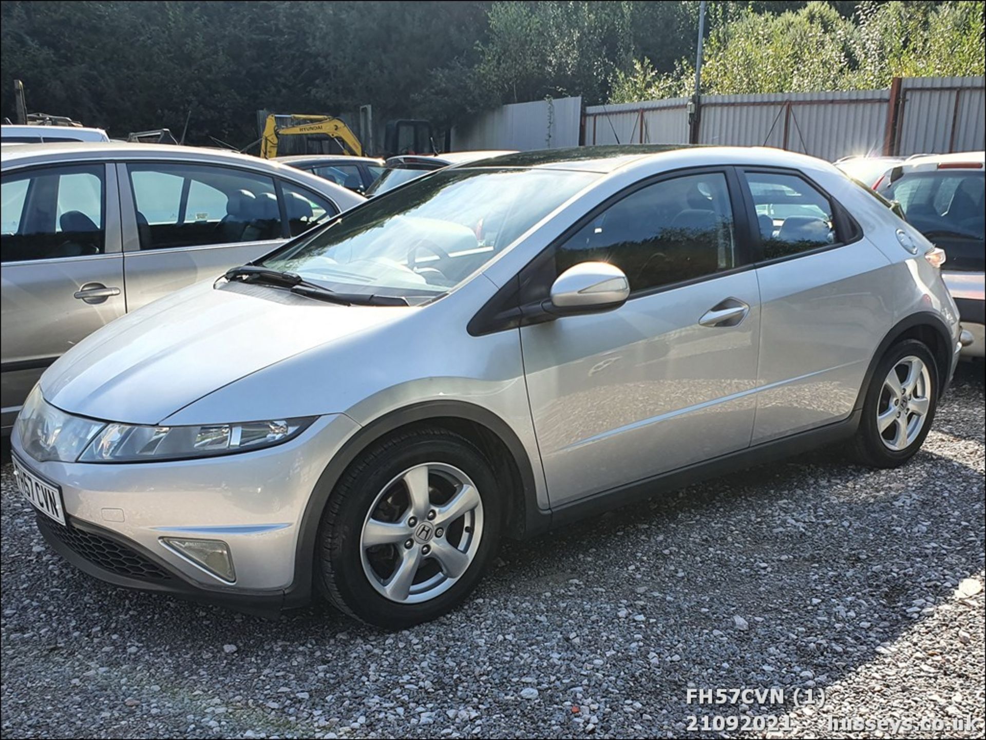 07/57 HONDA CIVIC ES I-VTEC - 1799cc 5dr Hatchback (Silver, 100k)