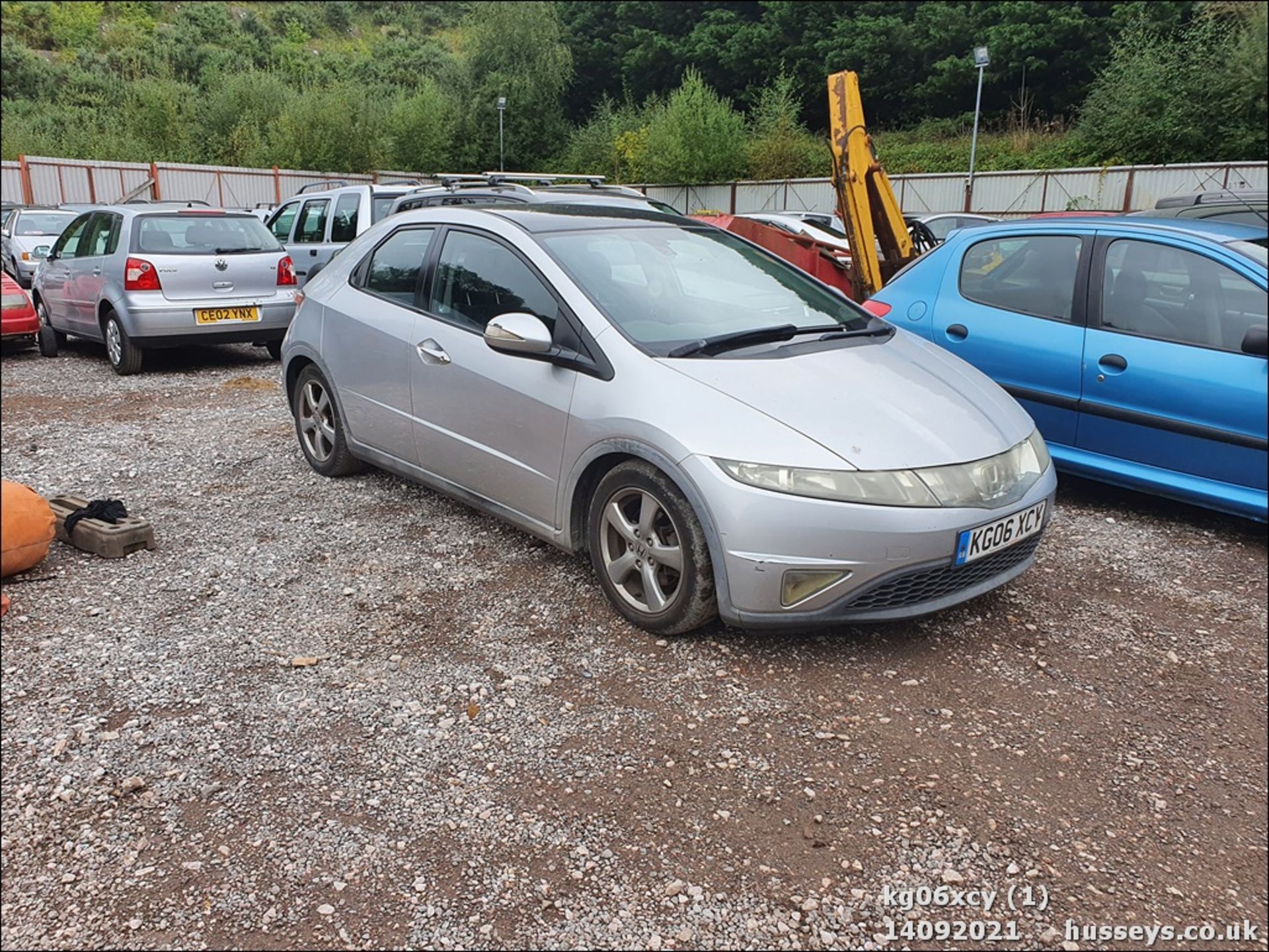 06/06 HONDA CIVIC ES I-CTDI - 2204cc 5dr Hatchback (Silver, 124k) - Image 2 of 14