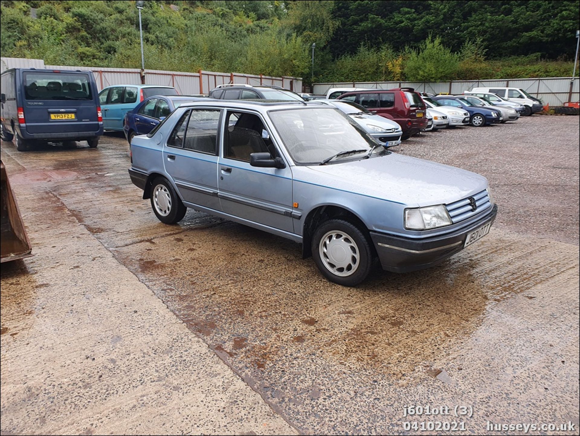 1992 PEUGEOT 309 GL AUTO - 1580cc 5dr Hatchback (Blue) - Image 3 of 15