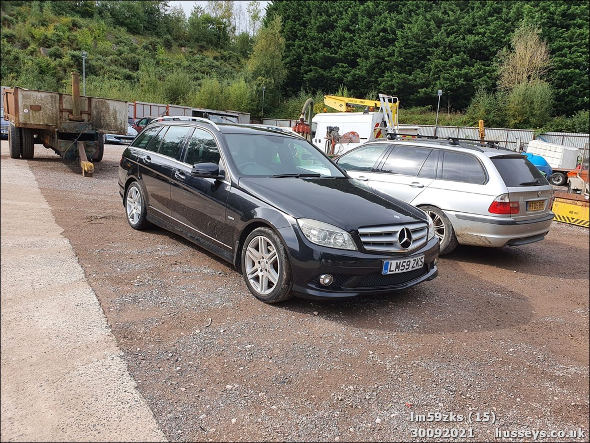 09/59 MERCEDES-BENZ C250 BLUEF-CY SPORT CDI A - 2143cc 5dr Estate (Black, 134k) - Image 14 of 19