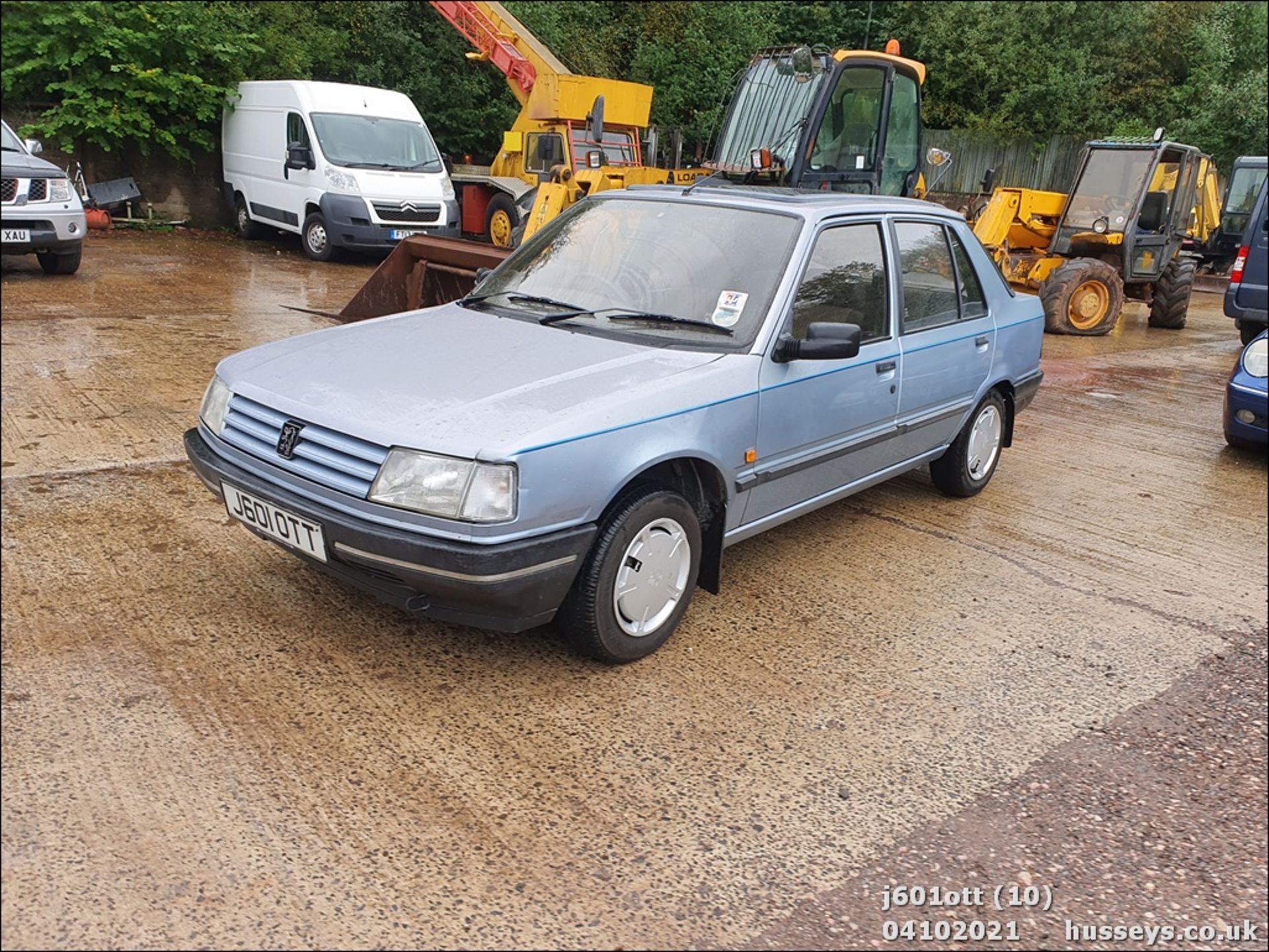 1992 PEUGEOT 309 GL AUTO - 1580cc 5dr Hatchback (Blue) - Image 10 of 15