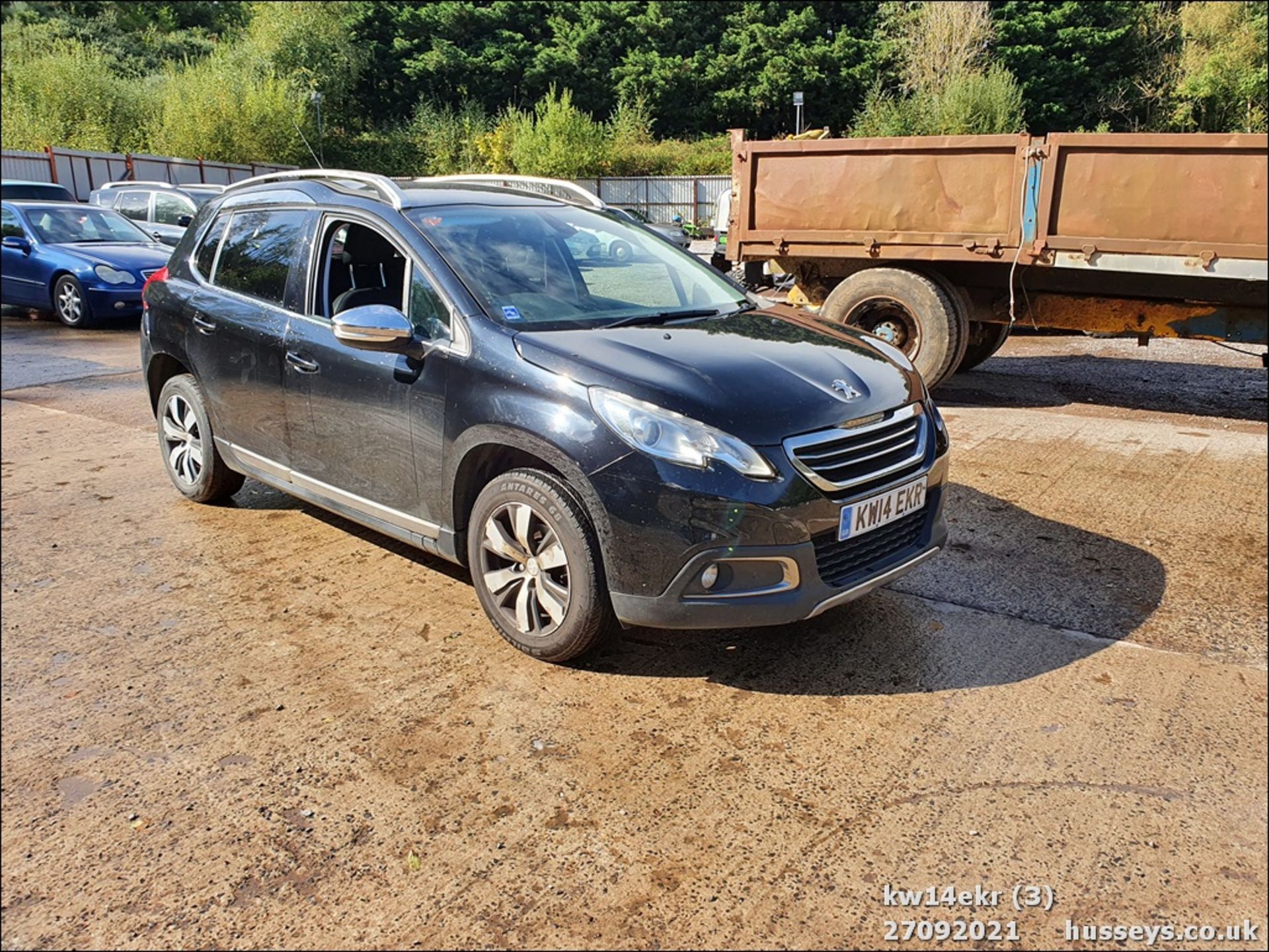 14/14 PEUGEOT 2008 ALLURE E-HDI - 1560cc 5dr Hatchback (Black, 125k) - Image 5 of 19