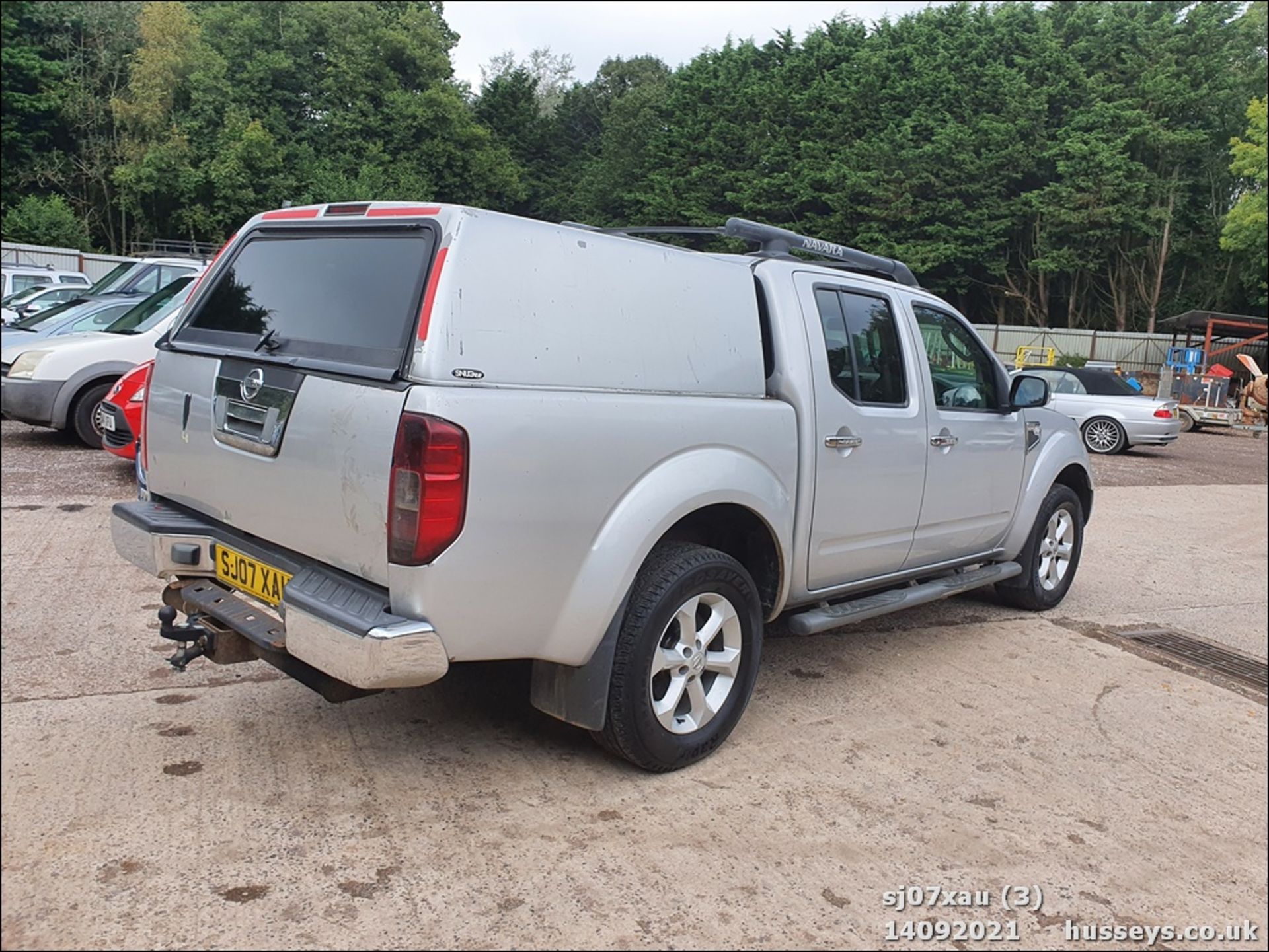 07/07 NISSAN NAVARA D/C OUTLAW DCI - 2488cc 4dr 4x4 (Silver, 166k) - Image 3 of 15