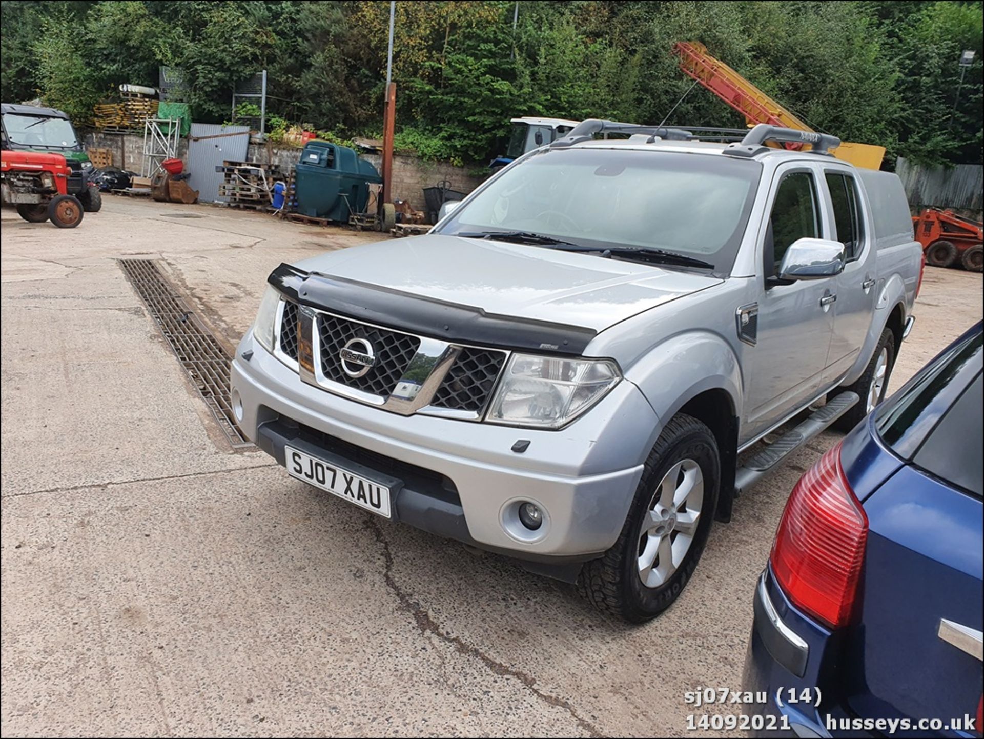 07/07 NISSAN NAVARA D/C OUTLAW DCI - 2488cc 4dr 4x4 (Silver, 166k) - Image 15 of 15