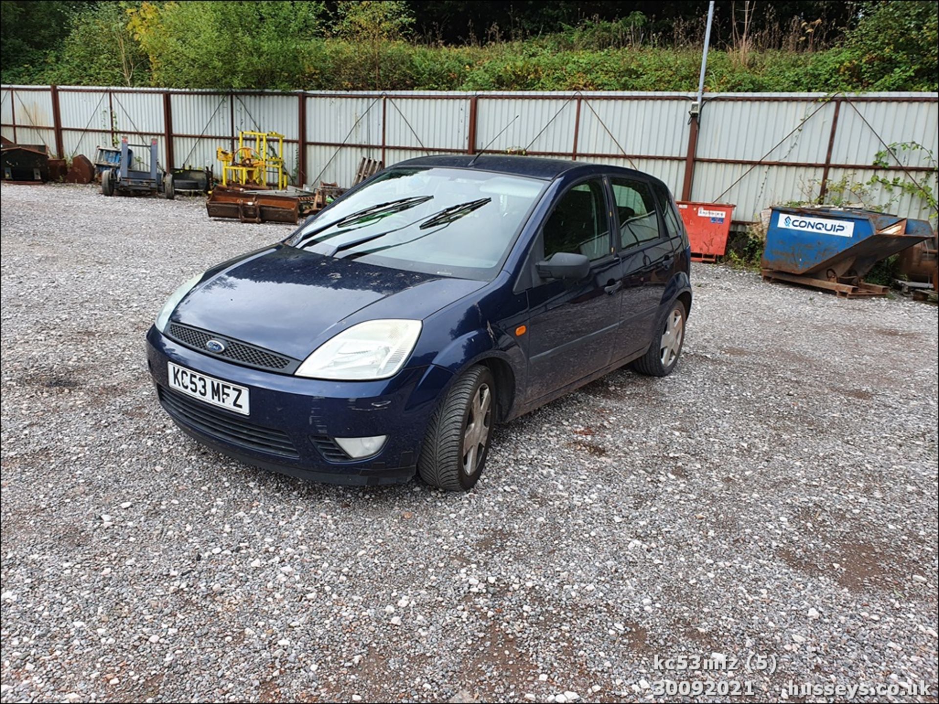 04/53 FORD FIESTA ZETEC - 1388cc 5dr Hatchback (Blue, 54k) - Image 4 of 18