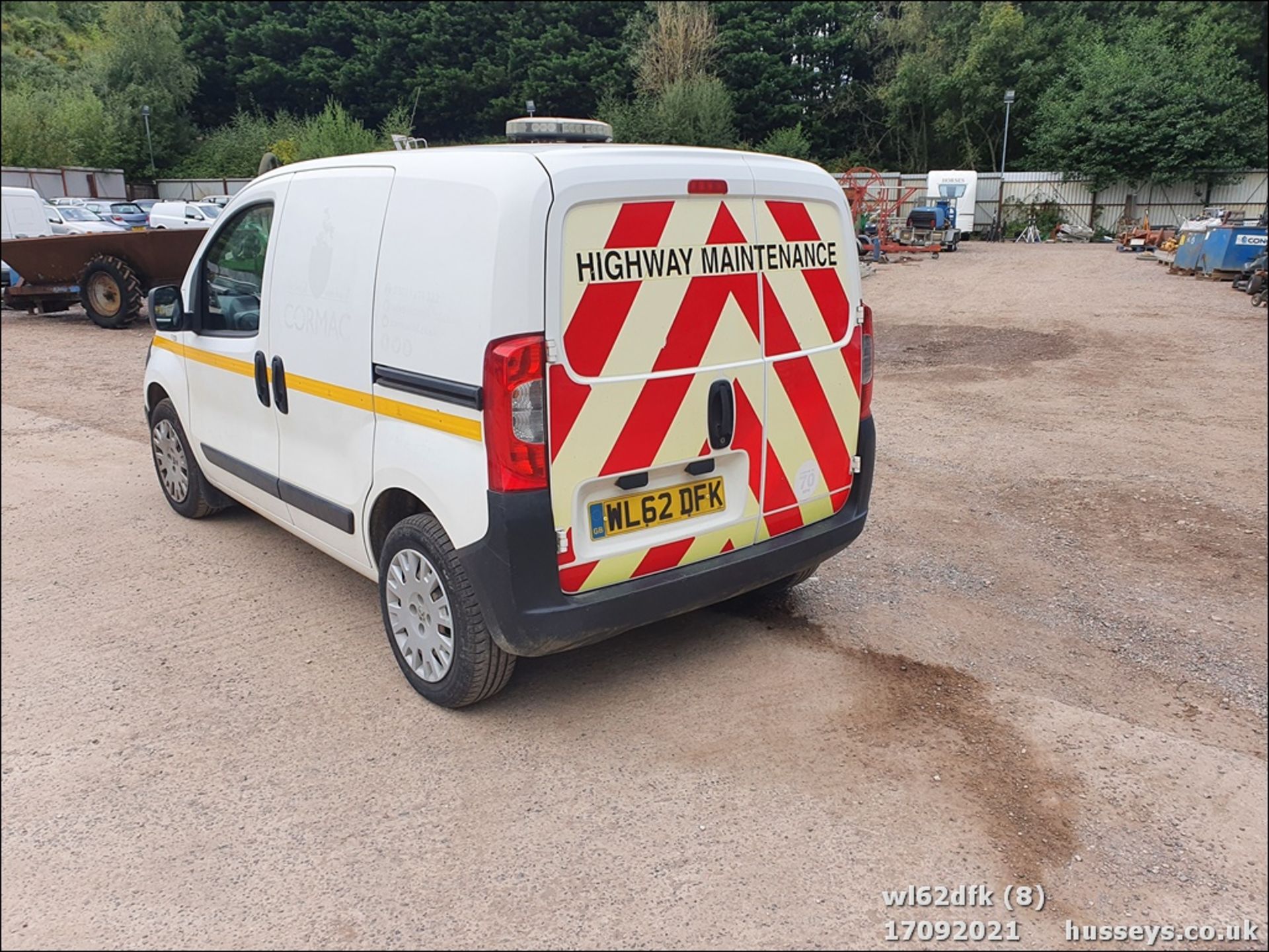 12/62 PEUGEOT BIPPER SE HDI - 1248cc 5dr Van (White, 97k) - Image 8 of 15