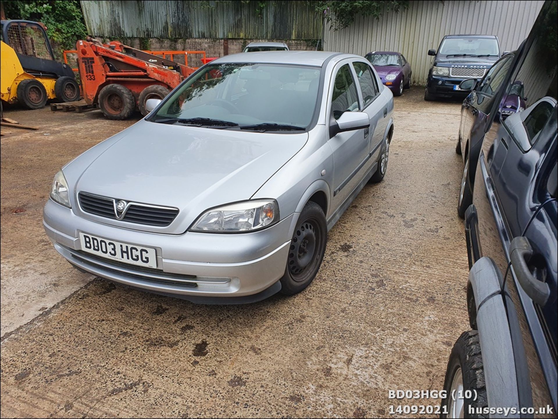 03/03 VAUXHALL ASTRA CLUB 8V - 1598cc 5dr Hatchback (Silver) - Image 10 of 14