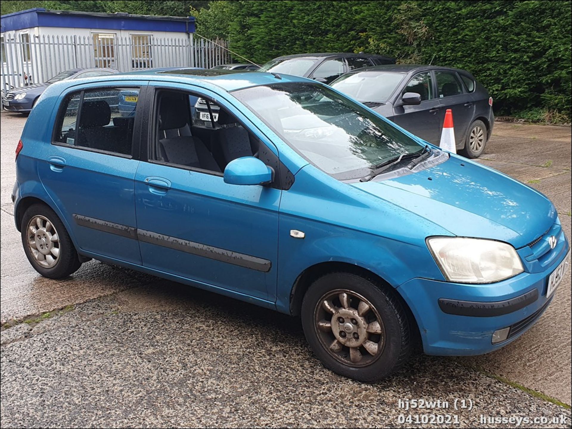 03/52 HYUNDAI GETZ CDX AUTO - 1341cc 5dr Hatchback (Blue, 54k)