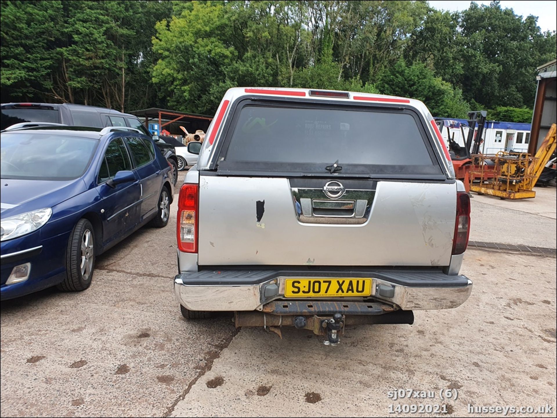 07/07 NISSAN NAVARA D/C OUTLAW DCI - 2488cc 4dr 4x4 (Silver, 166k) - Image 6 of 15