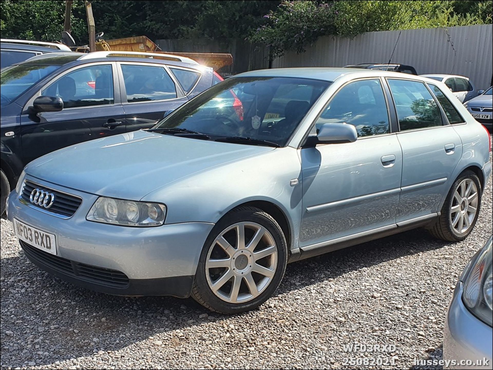 03/03 AUDI A3 SPORT AUTO - 1781cc 5dr Hatchback (Blue, 106k)