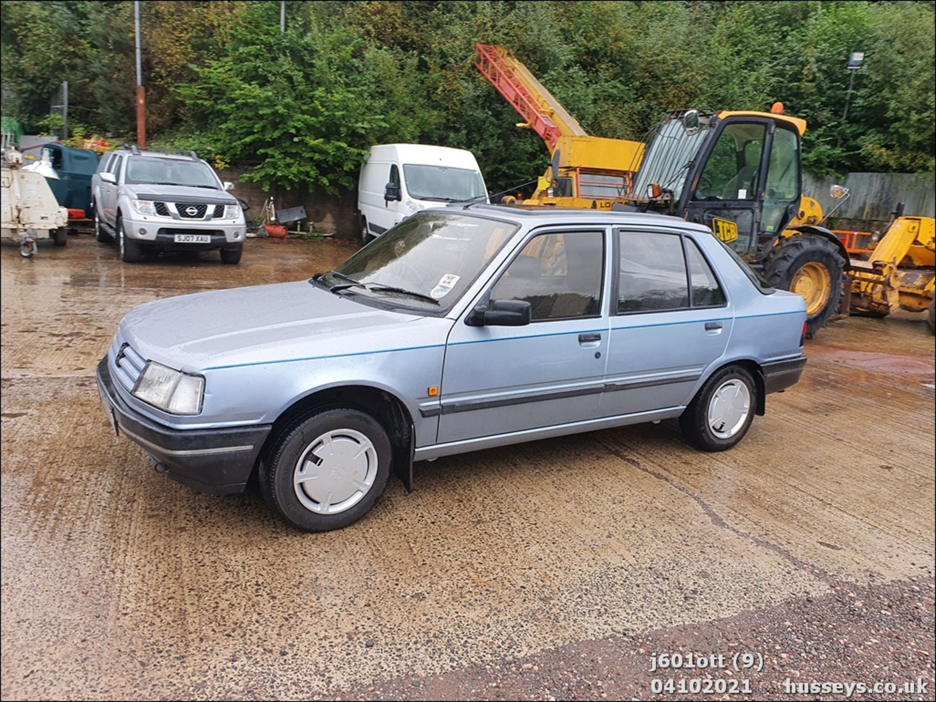 1992 PEUGEOT 309 GL AUTO - 1580cc 5dr Hatchback (Blue) - Image 9 of 15