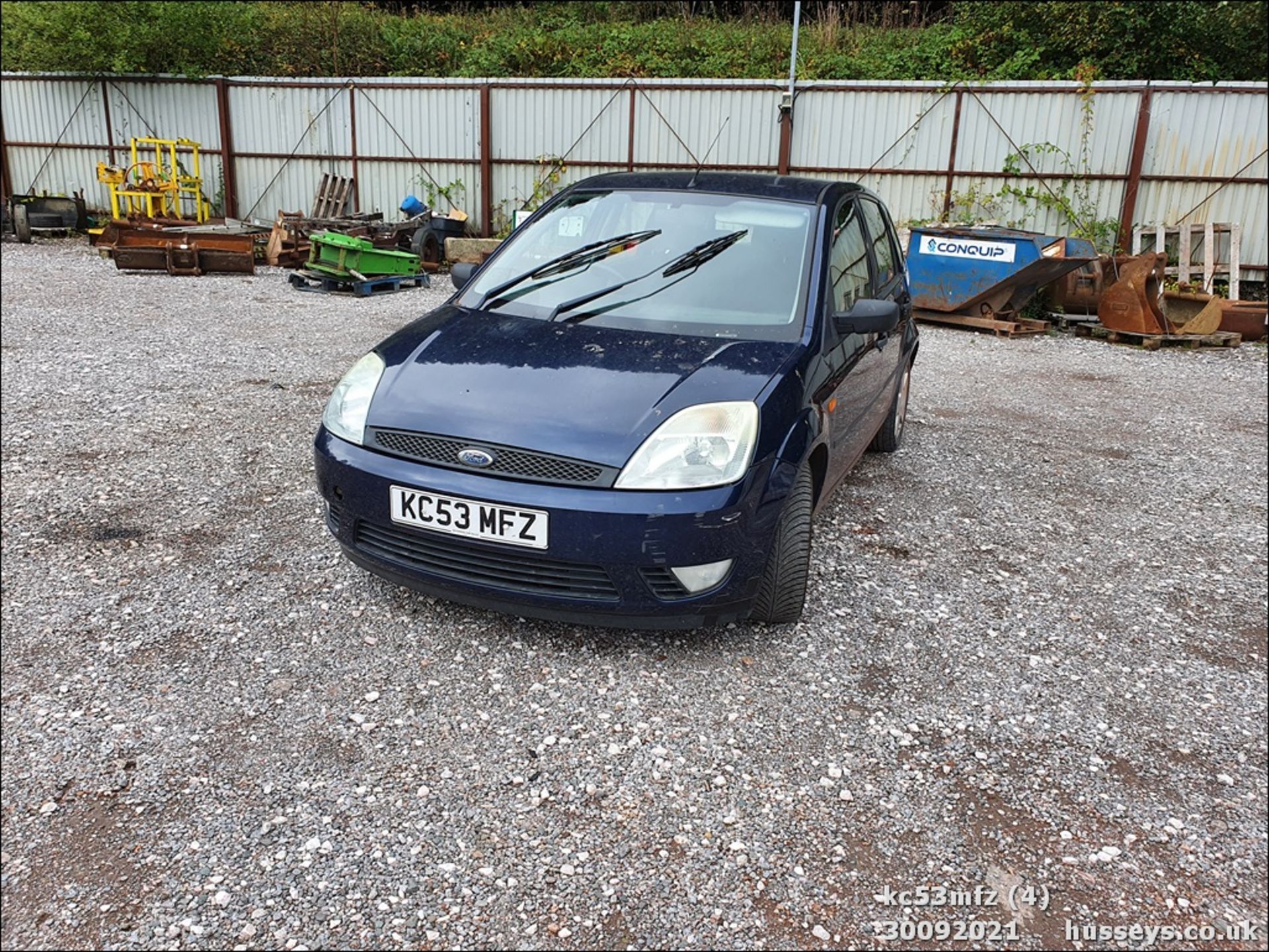 04/53 FORD FIESTA ZETEC - 1388cc 5dr Hatchback (Blue, 54k) - Image 3 of 18