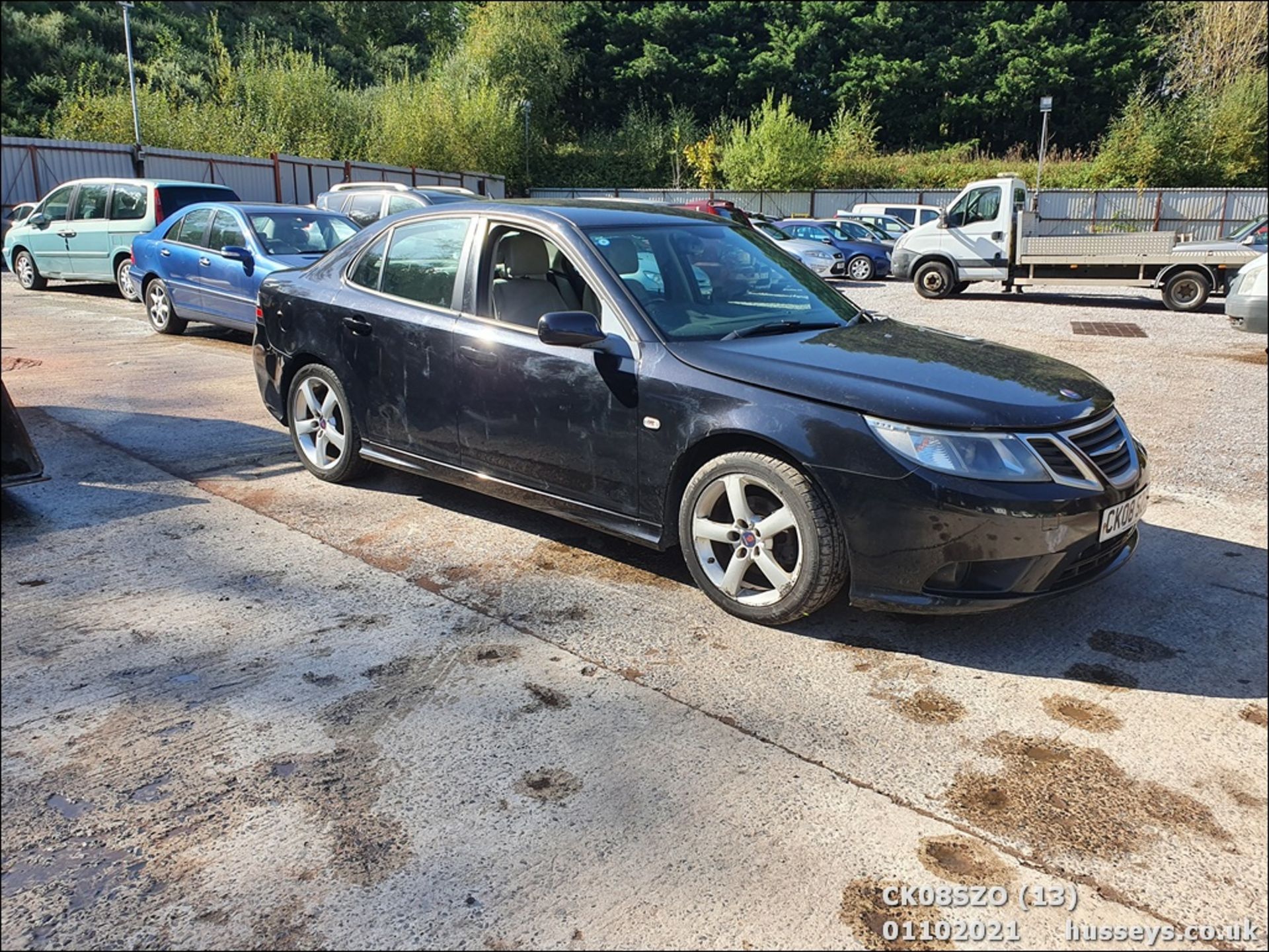 08/08 SAAB 9-3 LINEAR SE TID 120 - 1910cc 4dr Saloon (Black, 174k) - Image 13 of 13