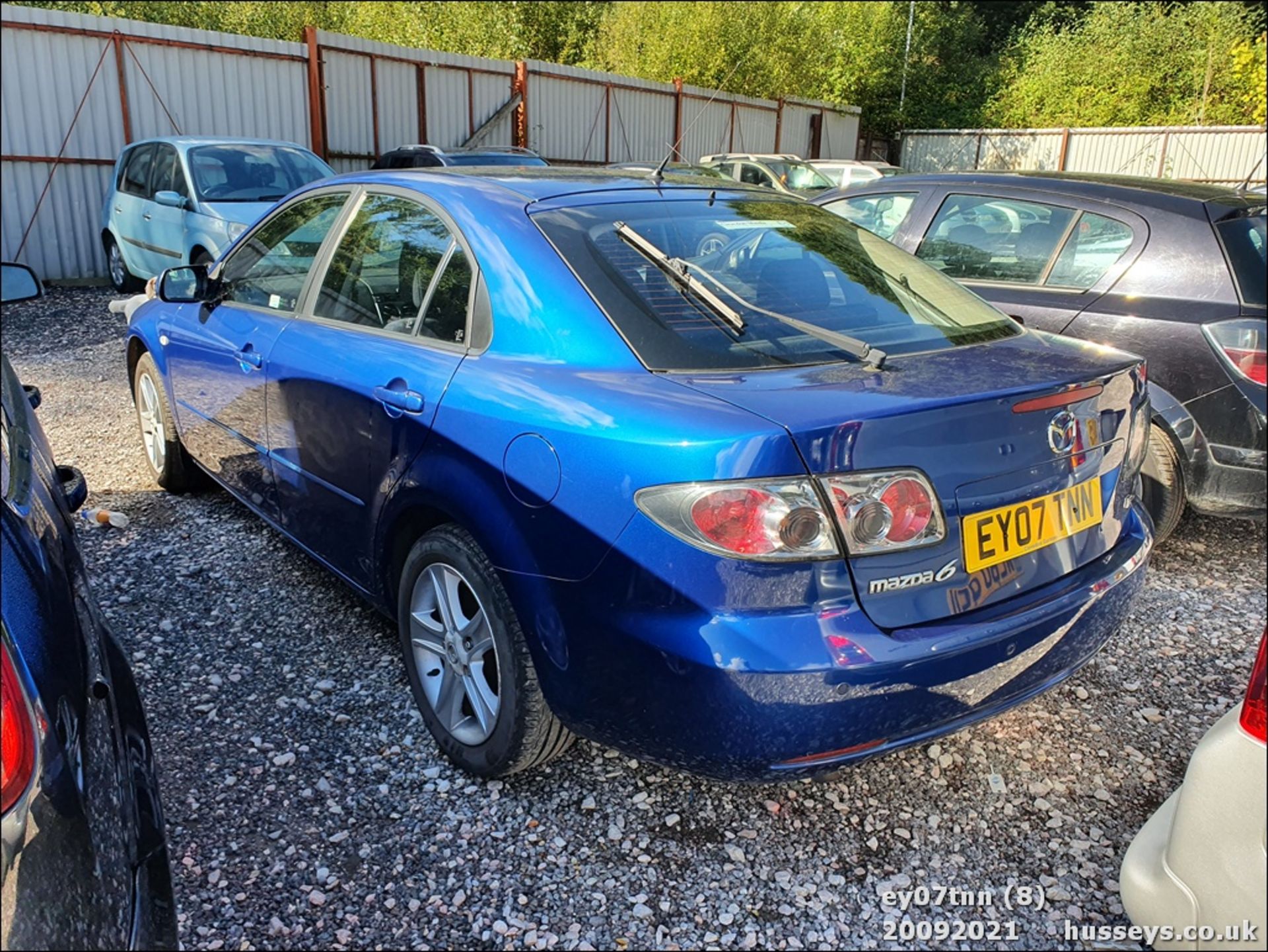 07/07 MAZDA 6 TS - 1999cc 5dr Hatchback (Blue) - Image 8 of 14