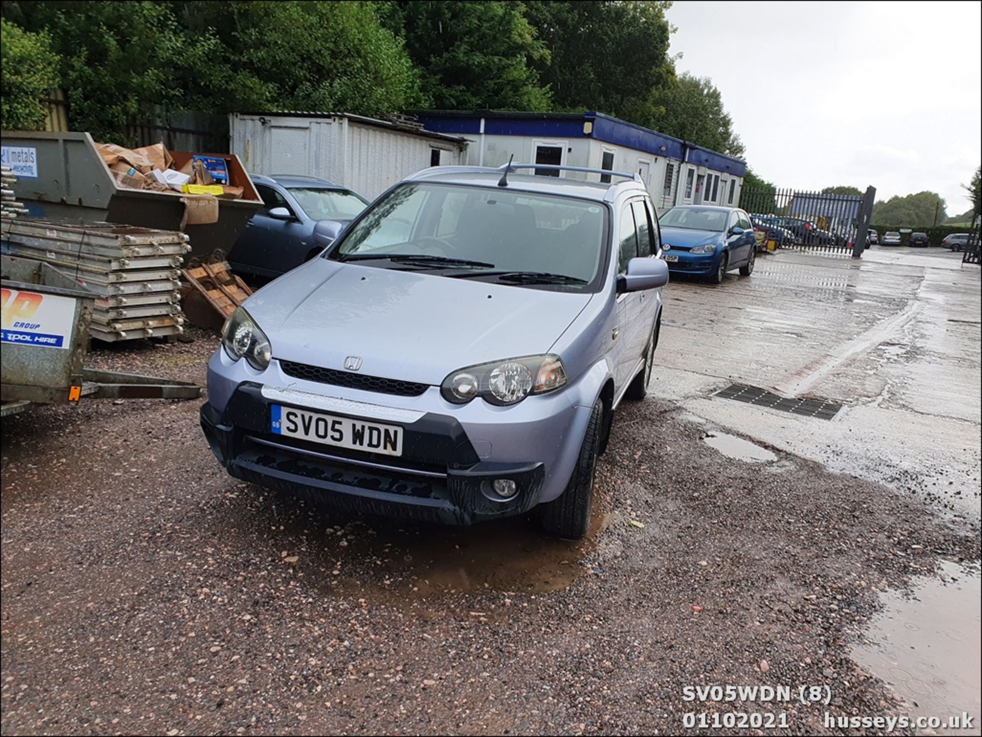 05/05 HONDA HR-V VTEC 4WD - 1590cc 5dr Estate (Silver, 123k) - Image 8 of 16