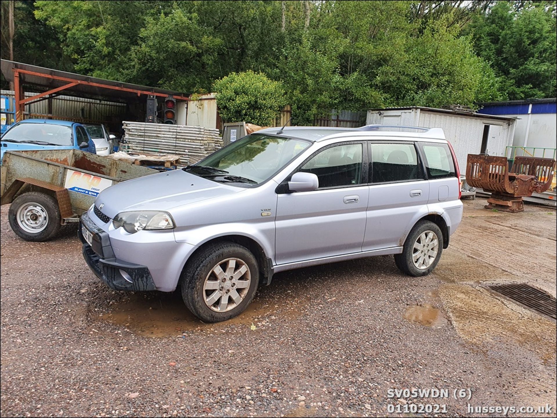 05/05 HONDA HR-V VTEC 4WD - 1590cc 5dr Estate (Silver, 123k) - Image 6 of 16