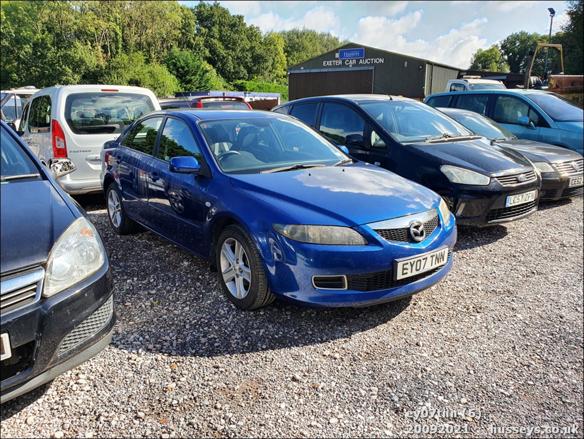 07/07 MAZDA 6 TS - 1999cc 5dr Hatchback (Blue) - Image 6 of 14