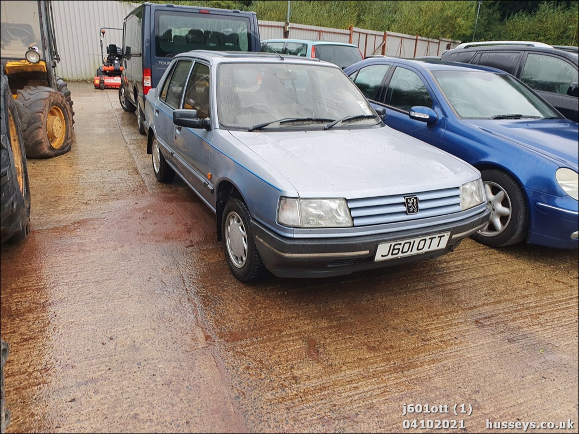 1992 PEUGEOT 309 GL AUTO - 1580cc 5dr Hatchback (Blue) - Image 2 of 15