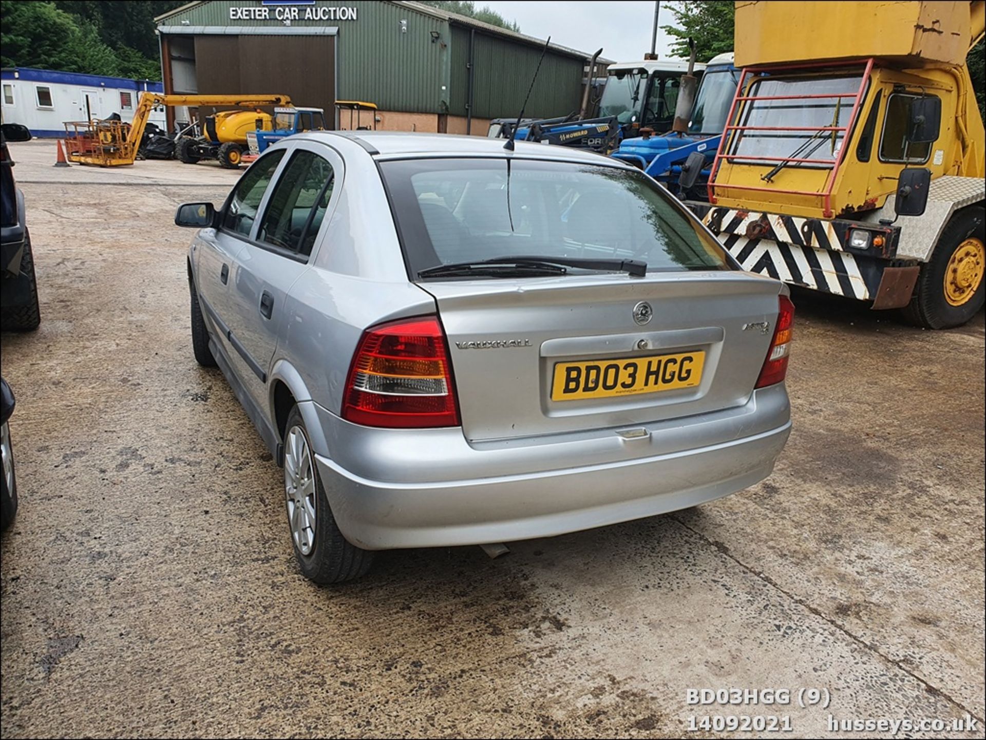 03/03 VAUXHALL ASTRA CLUB 8V - 1598cc 5dr Hatchback (Silver) - Image 9 of 14