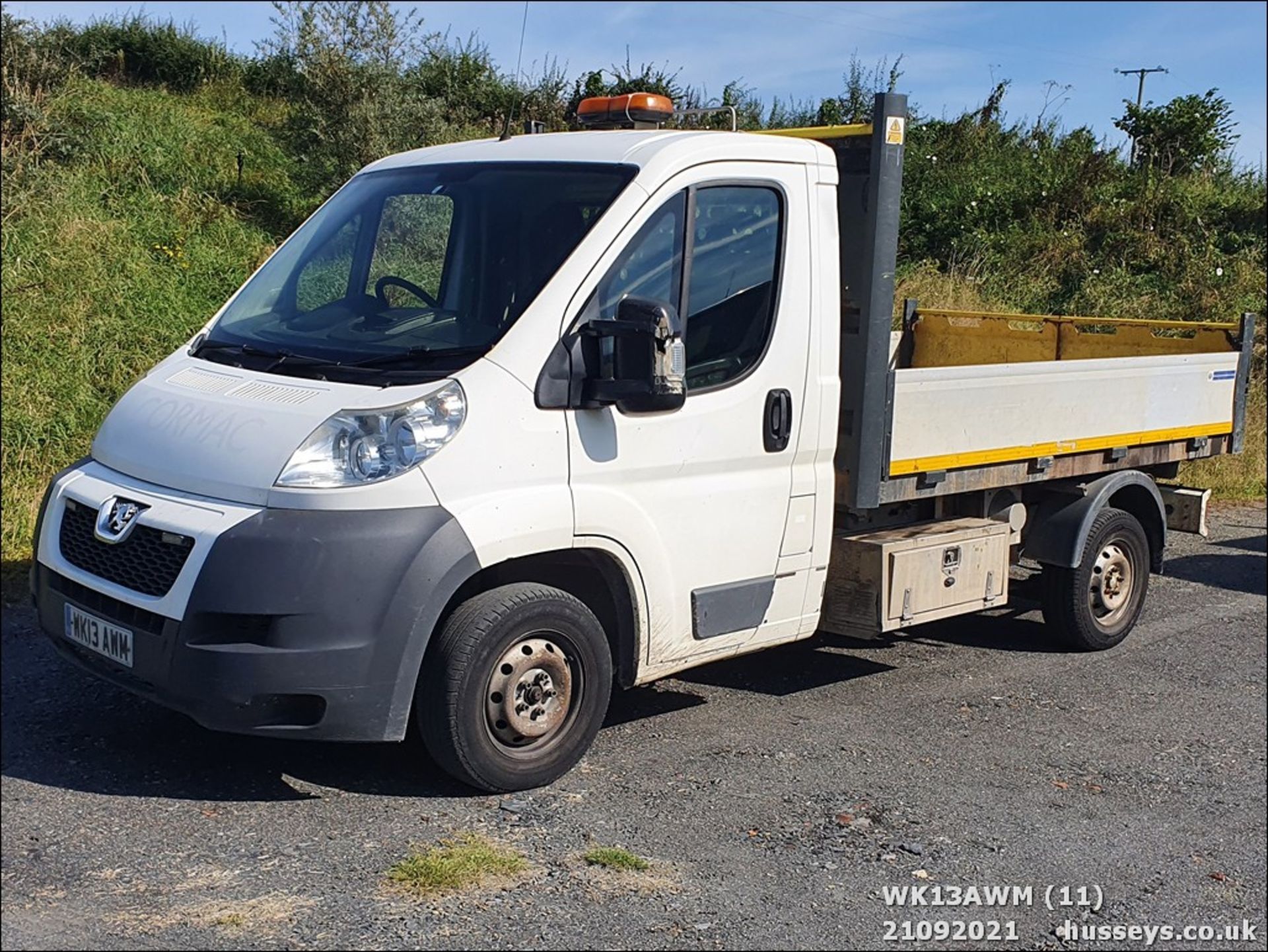 13/13 PEUGEOT BOXER 335 L3 HDI - 2198cc 2dr Tipper (White, 114k)