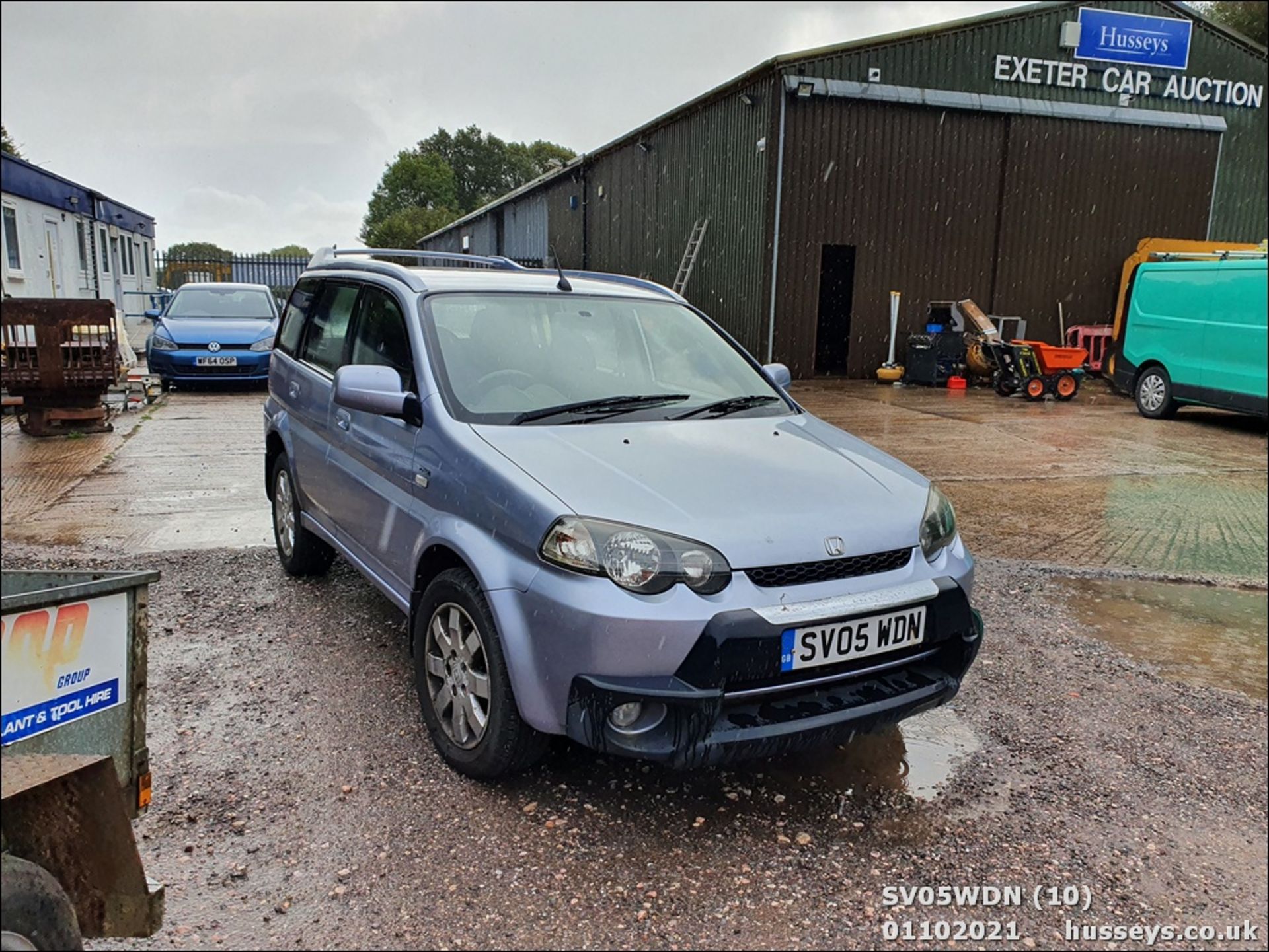 05/05 HONDA HR-V VTEC 4WD - 1590cc 5dr Estate (Silver, 123k) - Image 10 of 16