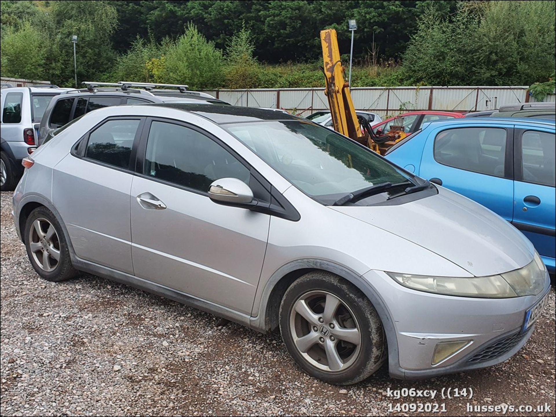 06/06 HONDA CIVIC ES I-CTDI - 2204cc 5dr Hatchback (Silver, 124k)