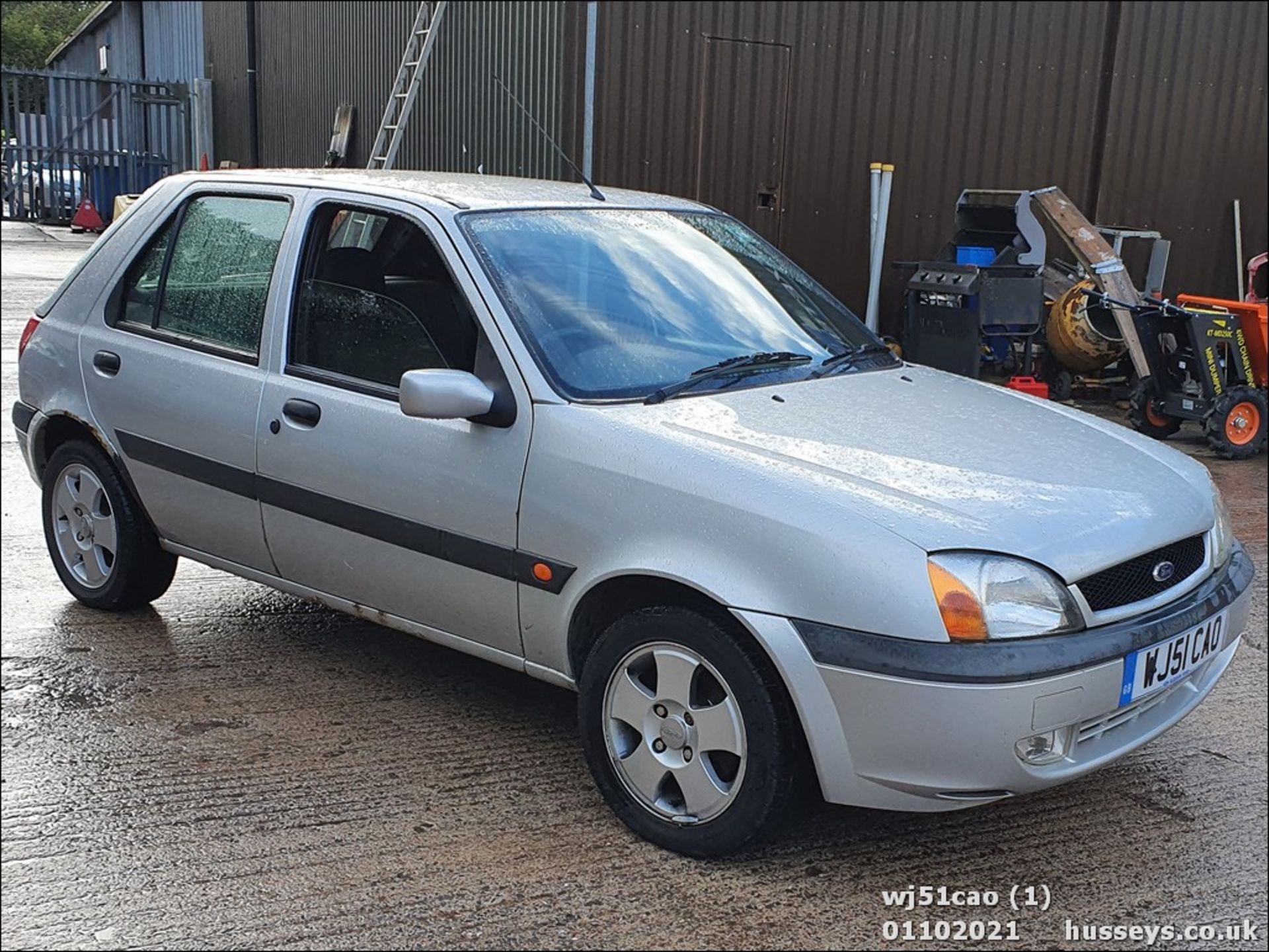 02/51 FORD FIESTA FREESTYLE - 1242cc 5dr Hatchback (Silver, 60k)