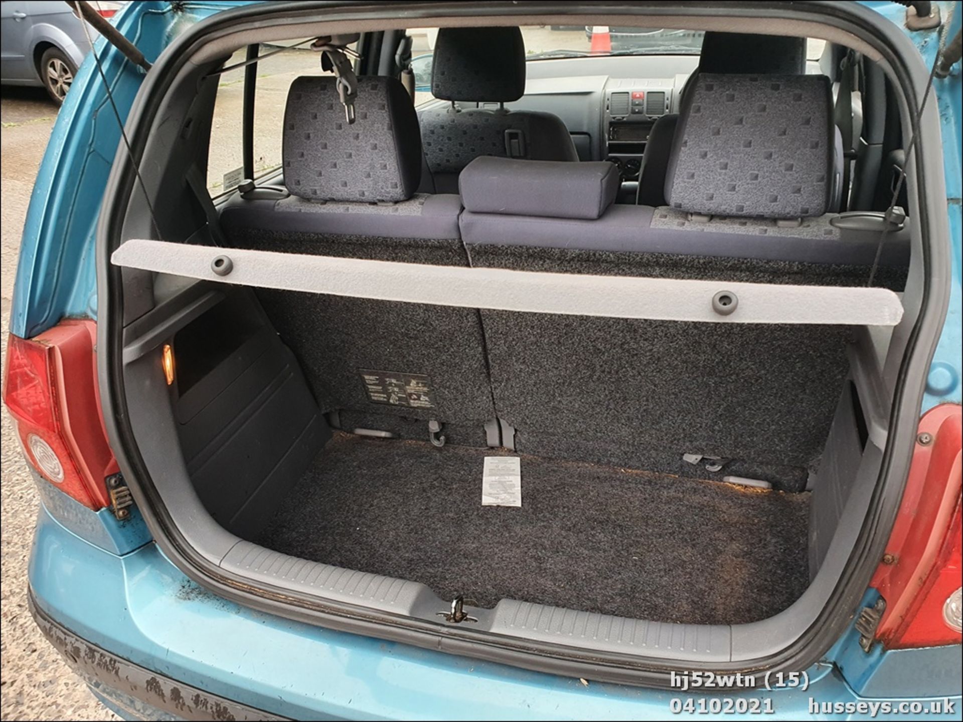03/52 HYUNDAI GETZ CDX AUTO - 1341cc 5dr Hatchback (Blue, 54k) - Image 15 of 20