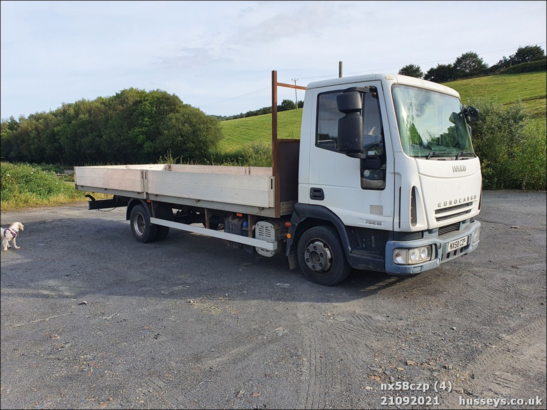 08/58 IVECO EUROCARGO ML75E16 - 3920cc 2dr Flat Bed (White, 326k) - Image 4 of 21