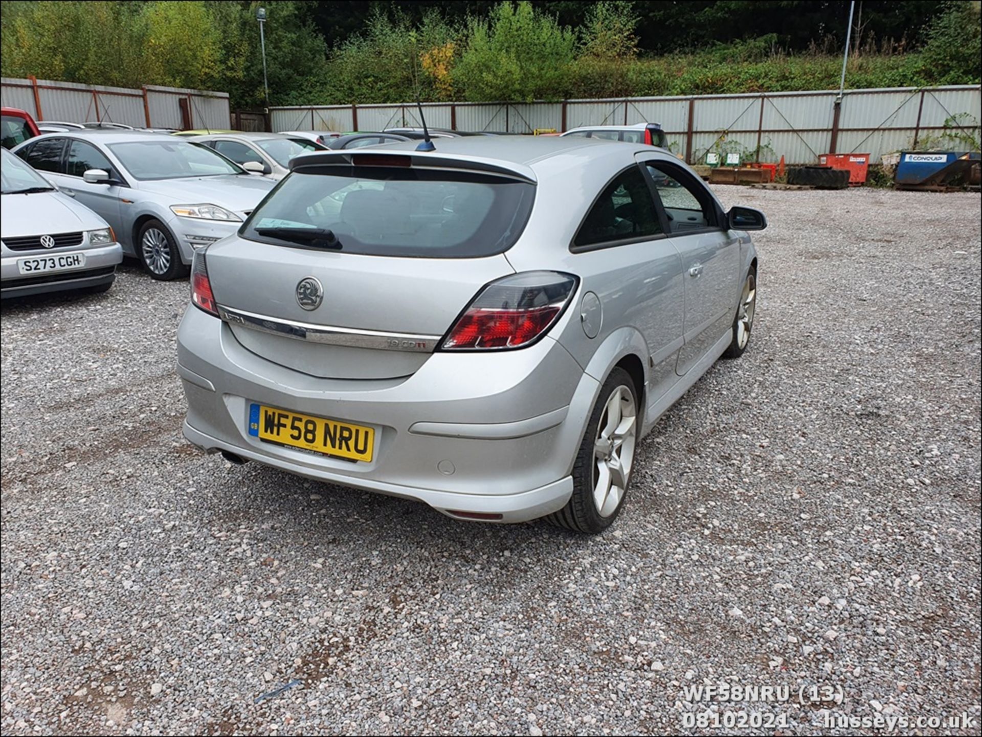 08/58 VAUXHALL ASTRA SRI+CDTI 150 - 1910cc 3dr Hatchback (Silver, 106k) - Image 13 of 20