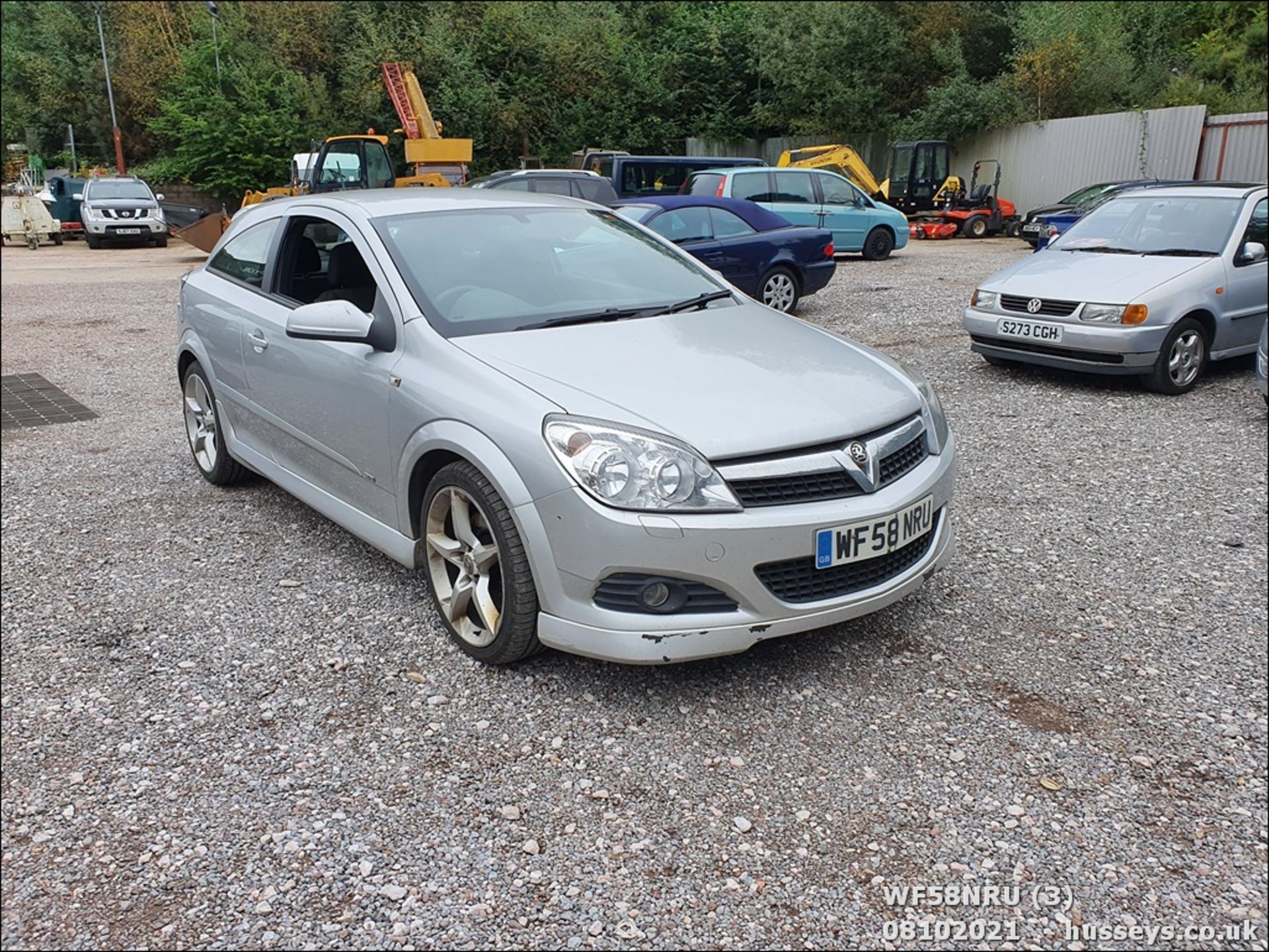 08/58 VAUXHALL ASTRA SRI+CDTI 150 - 1910cc 3dr Hatchback (Silver, 106k) - Image 2 of 20