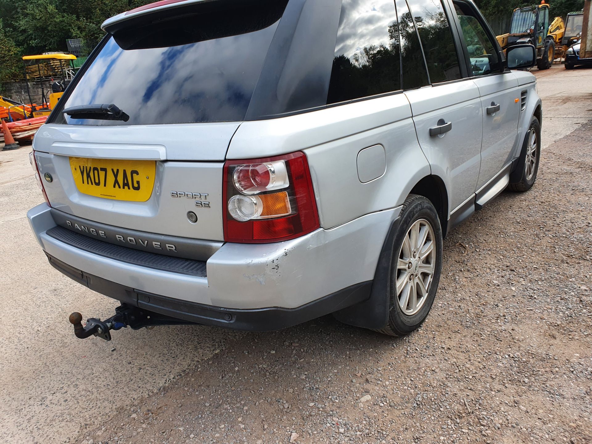 07/07 LAND ROVER RANGE ROVER SP SE TDV6 A - 2720cc 5dr Estate (Silver, 100k) - Image 26 of 27