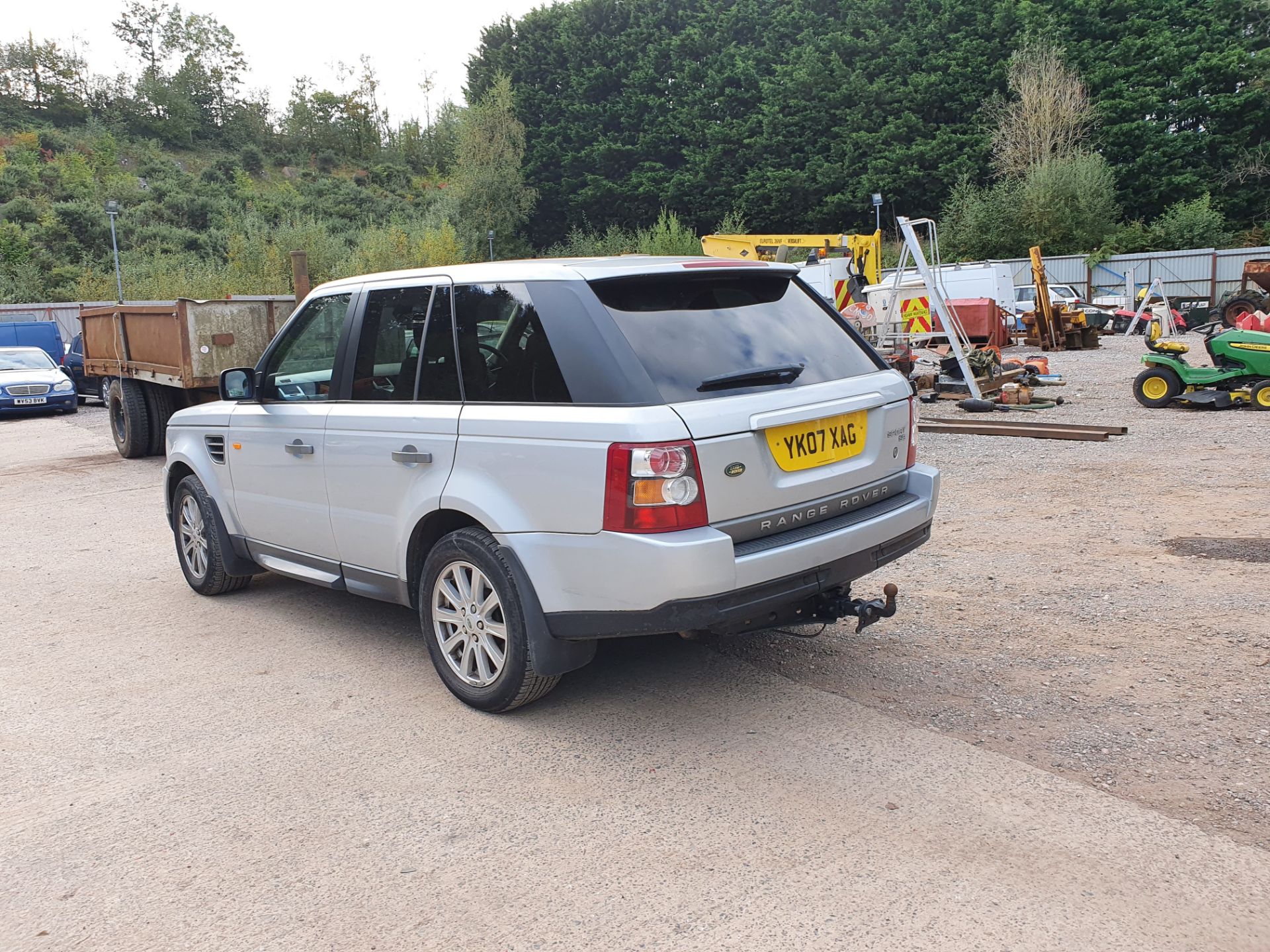 07/07 LAND ROVER RANGE ROVER SP SE TDV6 A - 2720cc 5dr Estate (Silver, 100k) - Image 11 of 27