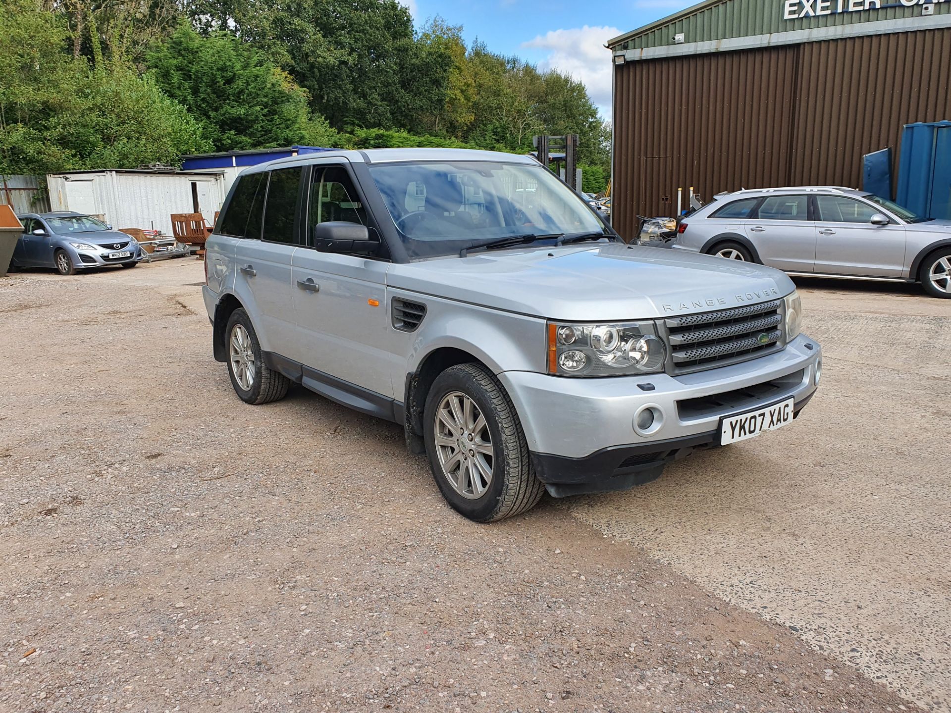 07/07 LAND ROVER RANGE ROVER SP SE TDV6 A - 2720cc 5dr Estate (Silver, 100k) - Image 3 of 27