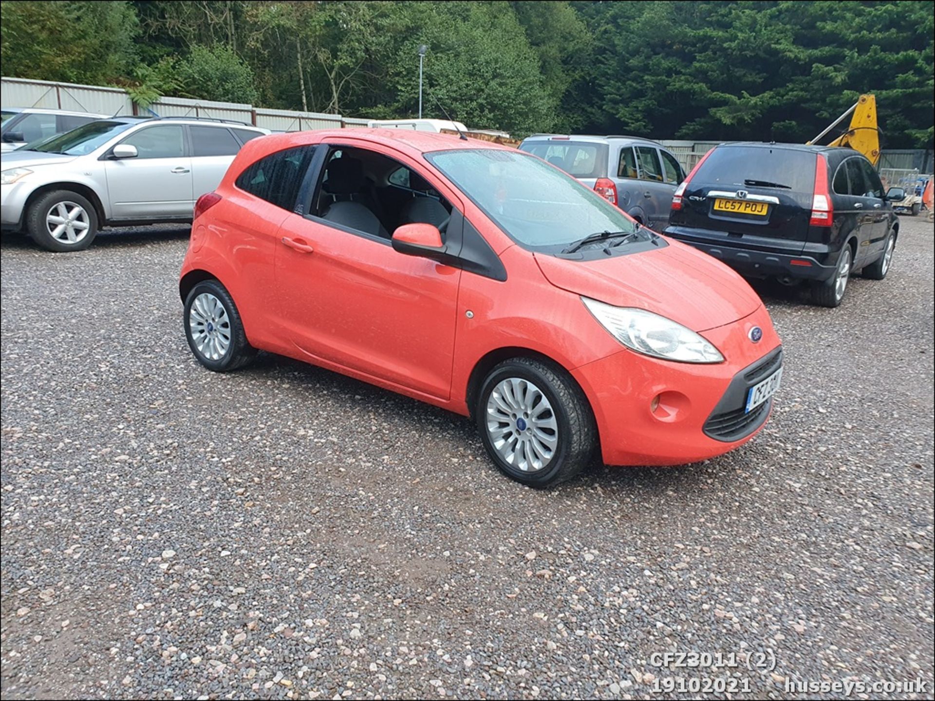 2010 FORD KA ZETEC TDCI - 1268cc 3dr Hatchback (Red, 67k) - Image 3 of 20