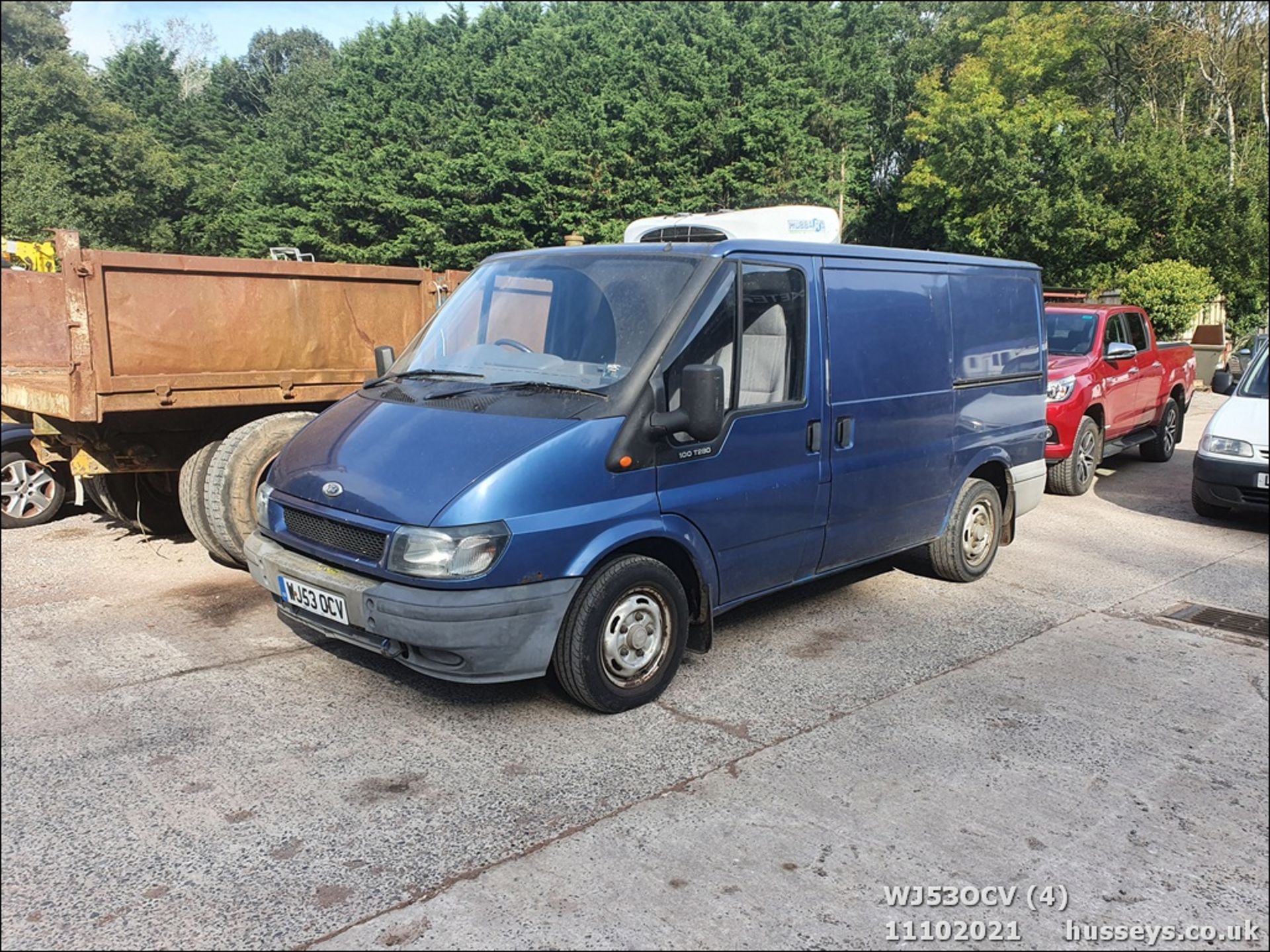 03/53 FORD TRANSIT 280 SWB FRIDGE VAN - 1998cc 5dr Van (Blue) - Image 3 of 16