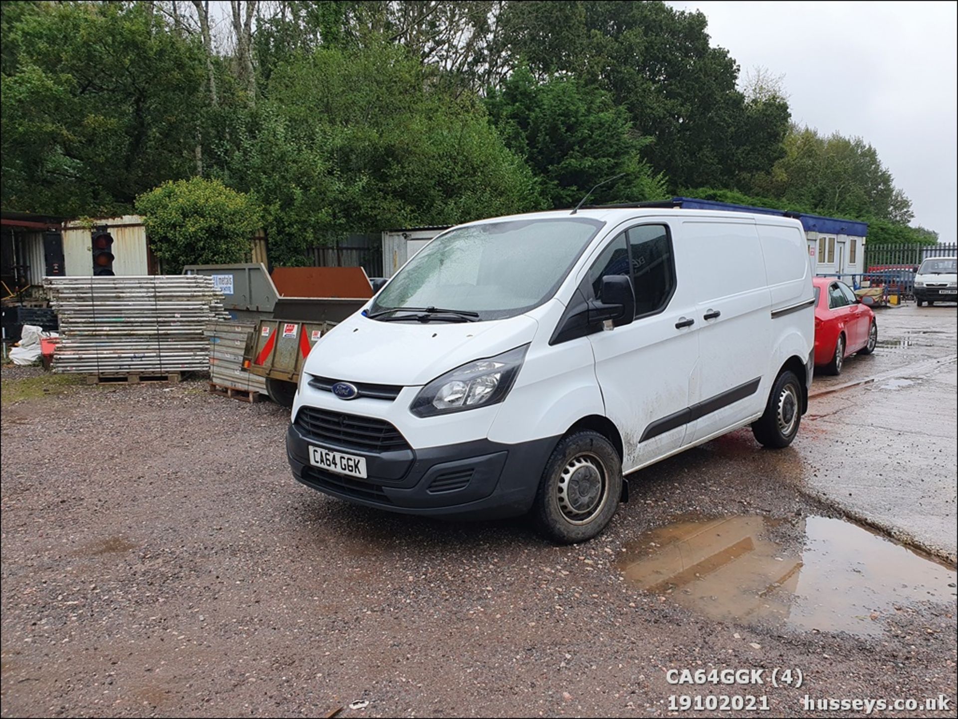 15/64 FORD TRANSIT CUSTOM 290 ECO-TE - 2198cc 5dr Van (White, 141k) - Image 4 of 11