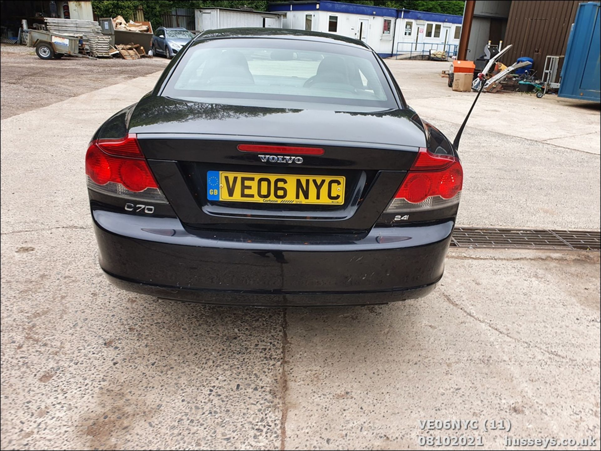 06/06 VOLVO C70 SE AUTO - 2435cc 2dr Convertible (Black, 115k) - Image 11 of 18