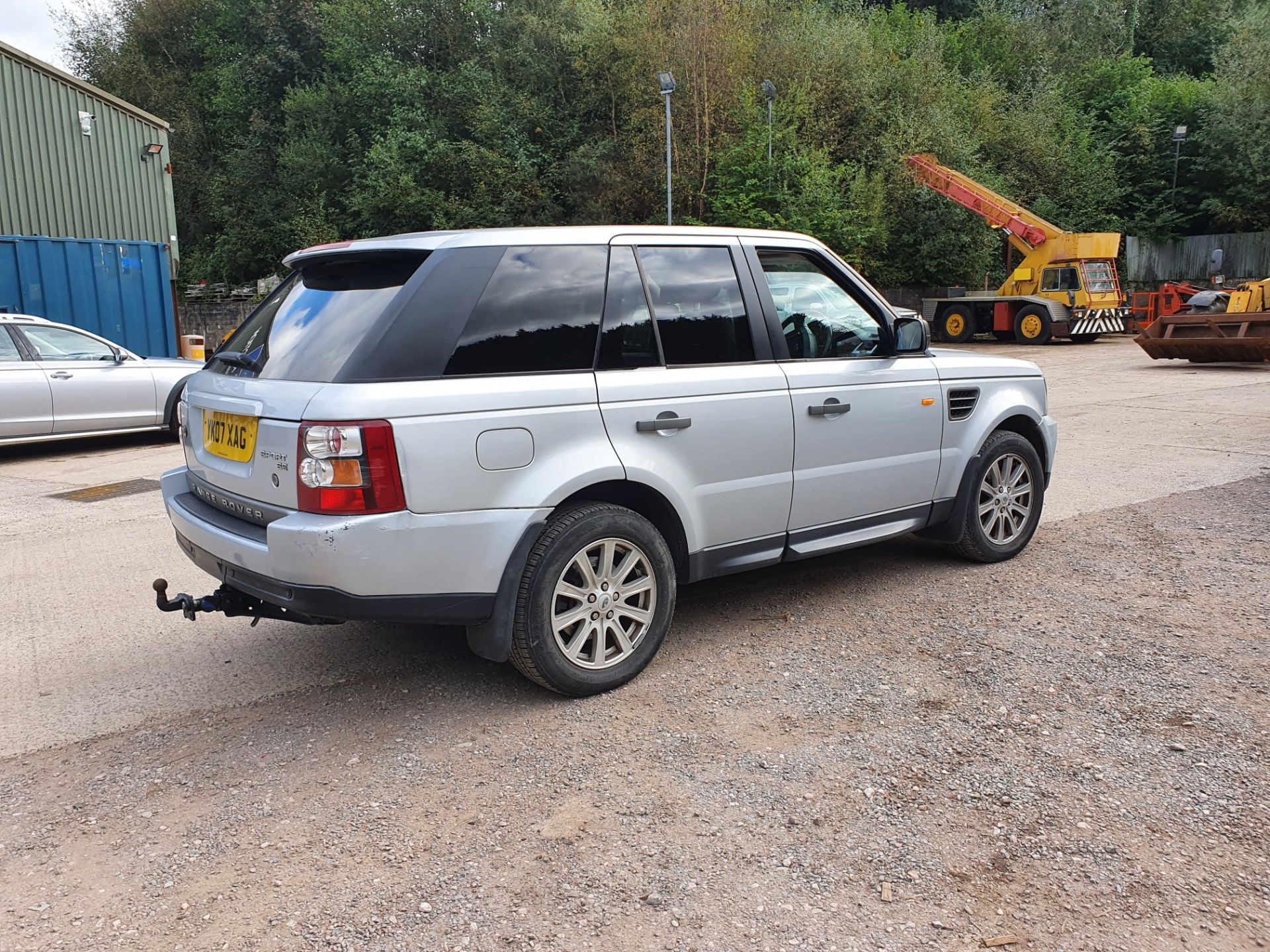 07/07 LAND ROVER RANGE ROVER SP SE TDV6 A - 2720cc 5dr Estate (Silver, 100k) - Image 15 of 27