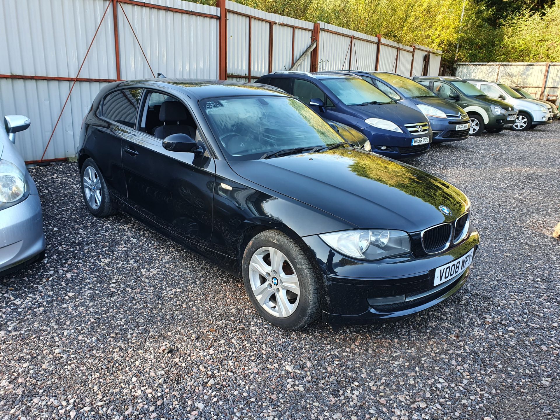 08/08 BMW 116I SE - 1599cc 3dr Hatchback (Black, 106k) - Image 2 of 11