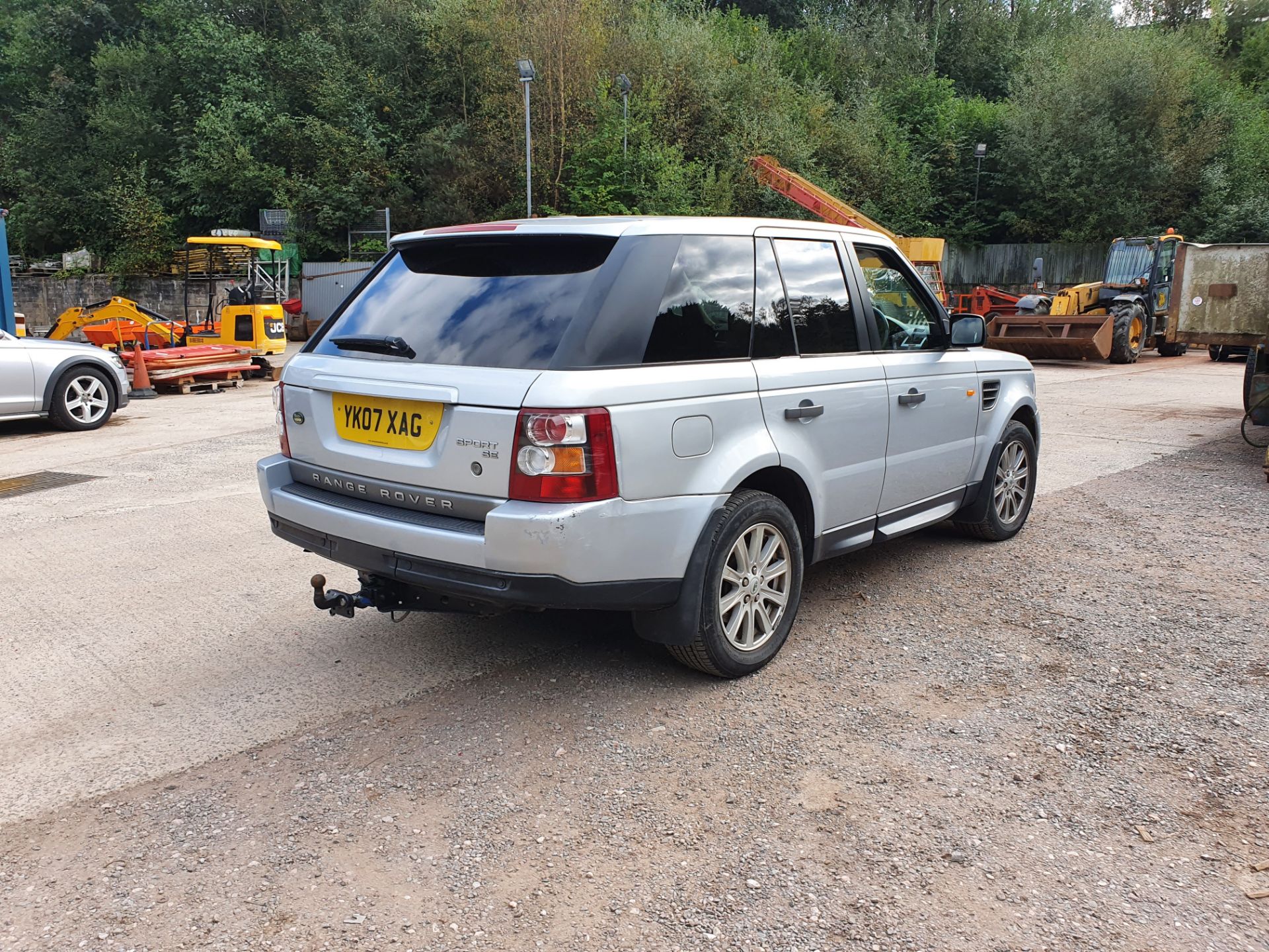 07/07 LAND ROVER RANGE ROVER SP SE TDV6 A - 2720cc 5dr Estate (Silver, 100k) - Image 14 of 27