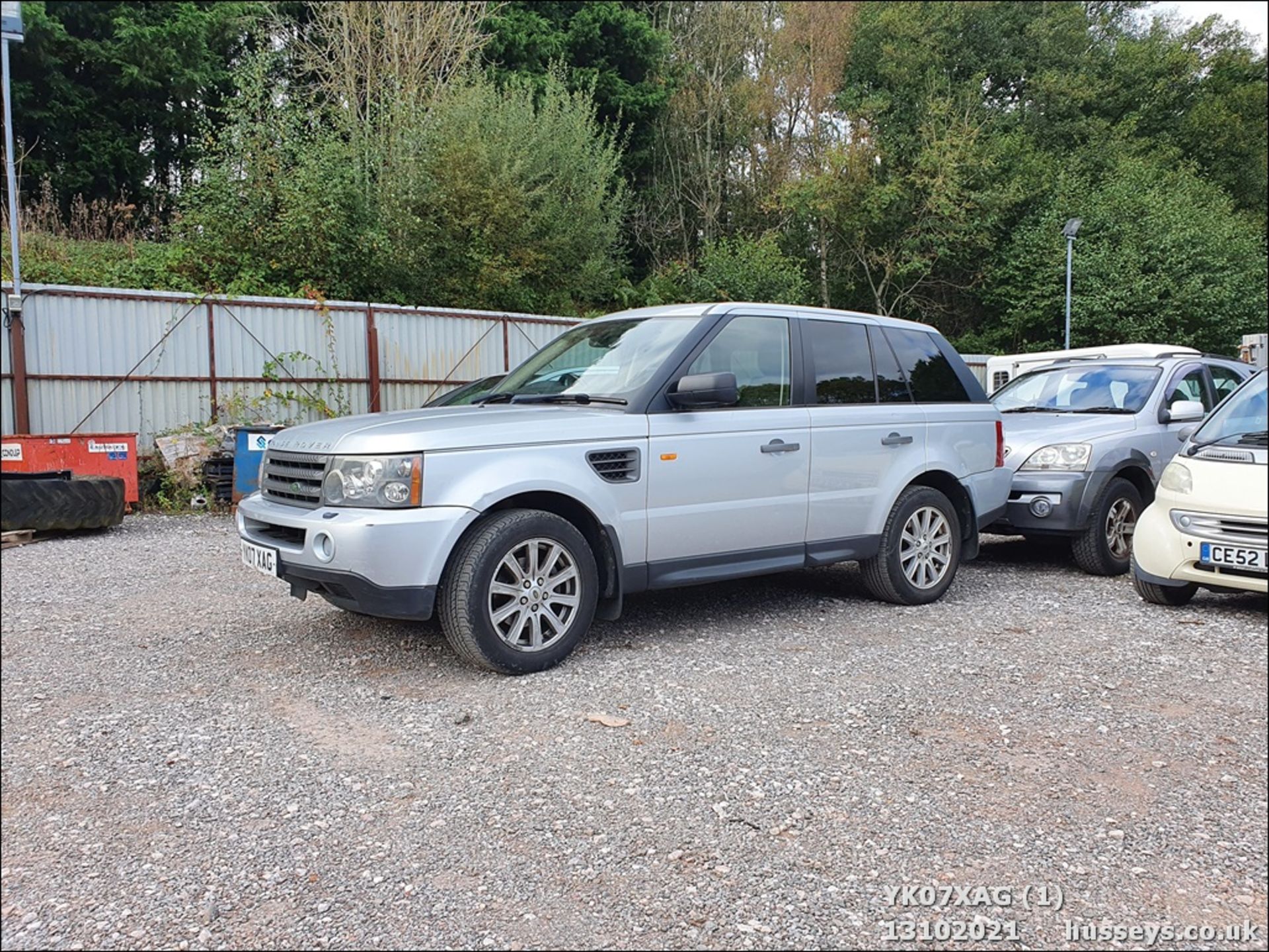 07/07 LAND ROVER RANGE ROVER SP SE TDV6 A - 2720cc 5dr Estate (Silver, 100k) - Image 5 of 27