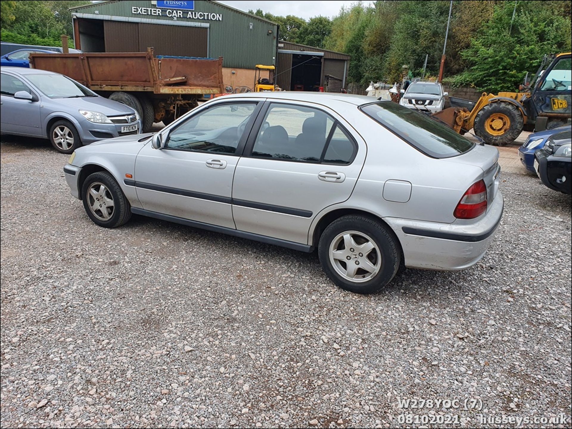 2000 HONDA CIVIC 1.4I S AUTO - 1396cc 5dr Hatchback (Silver, 91k) - Image 7 of 18