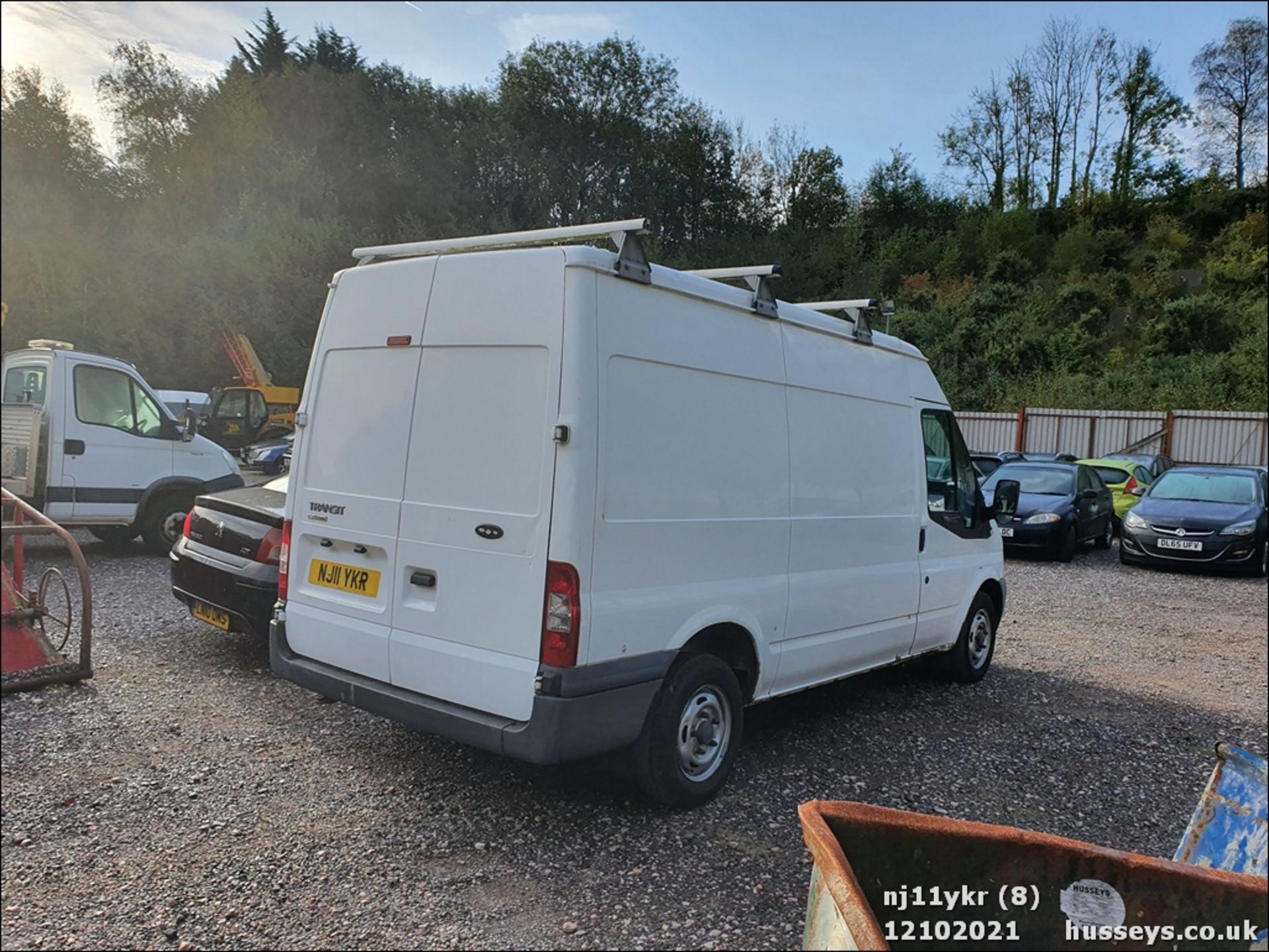 11/11 FORD TRANSIT 85 T280M FWD - 2198cc 2dr Van (White, 110k) - Image 8 of 12