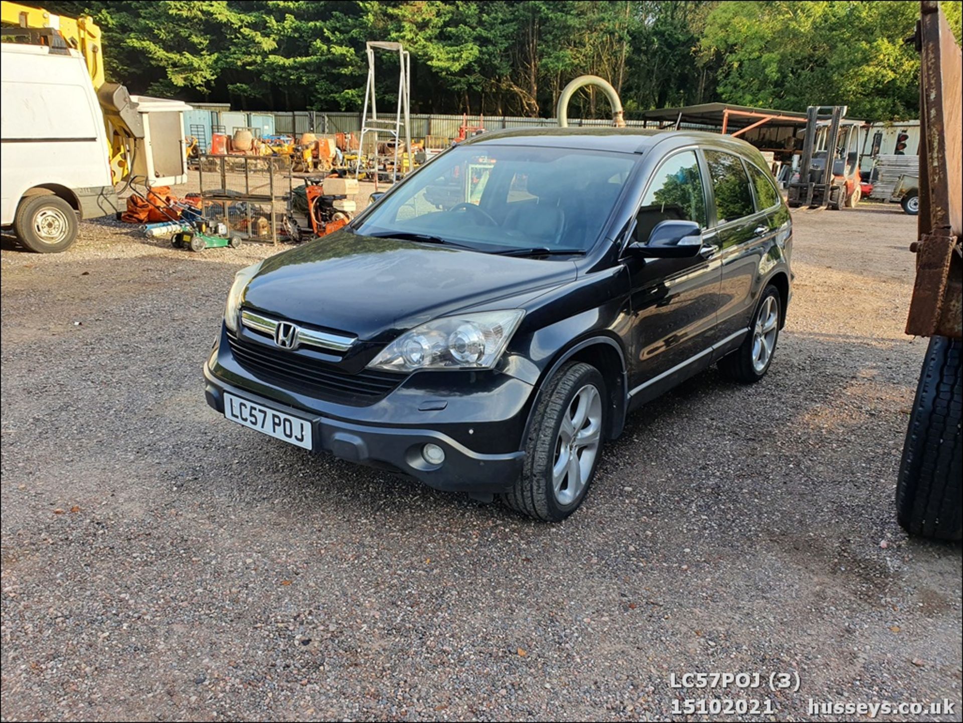 07/57 HONDA CR-V EX I-CTDI - 2204cc 5dr Estate (Black, 146k) - Image 3 of 16