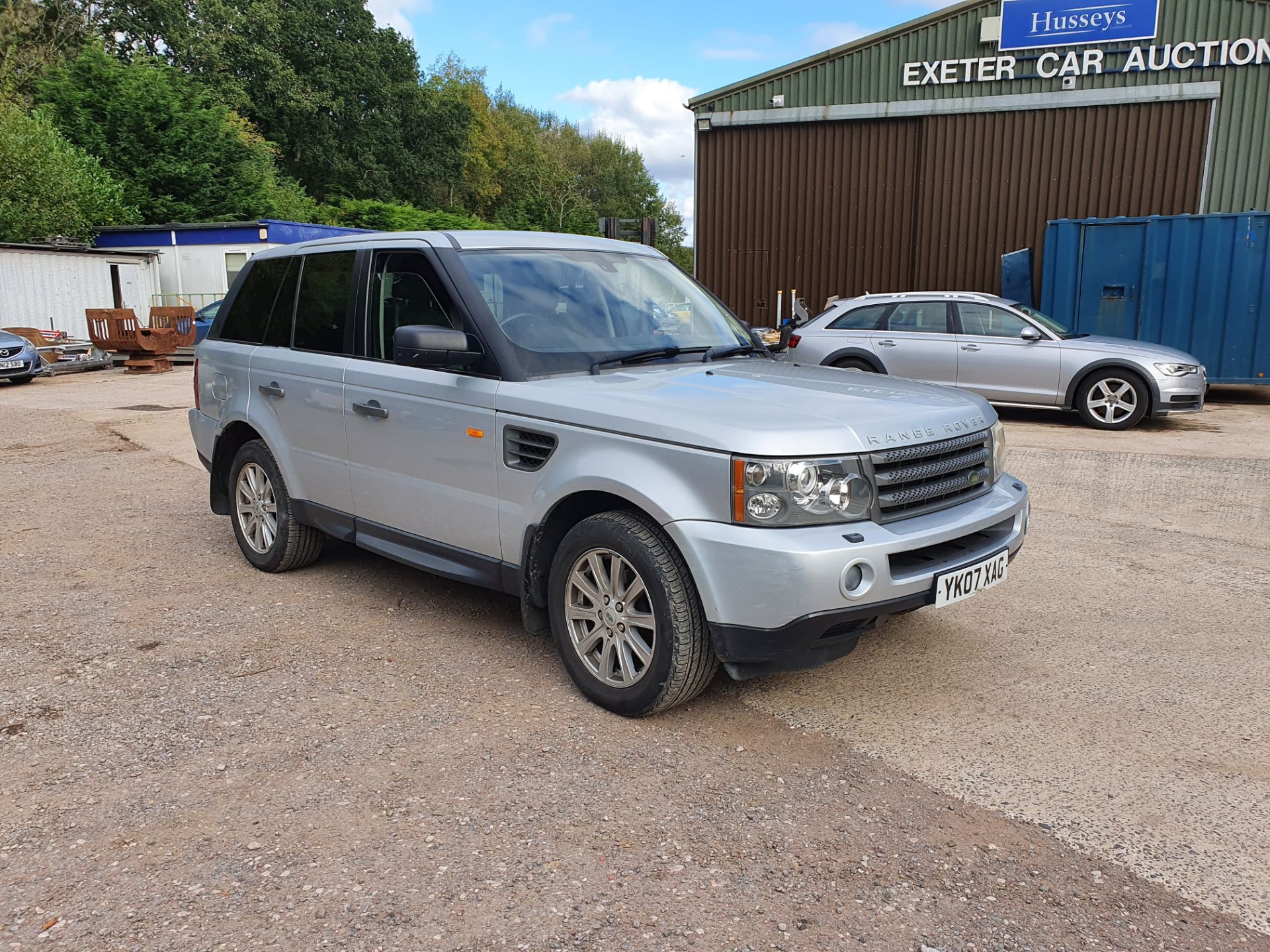 07/07 LAND ROVER RANGE ROVER SP SE TDV6 A - 2720cc 5dr Estate (Silver, 100k) - Image 2 of 27