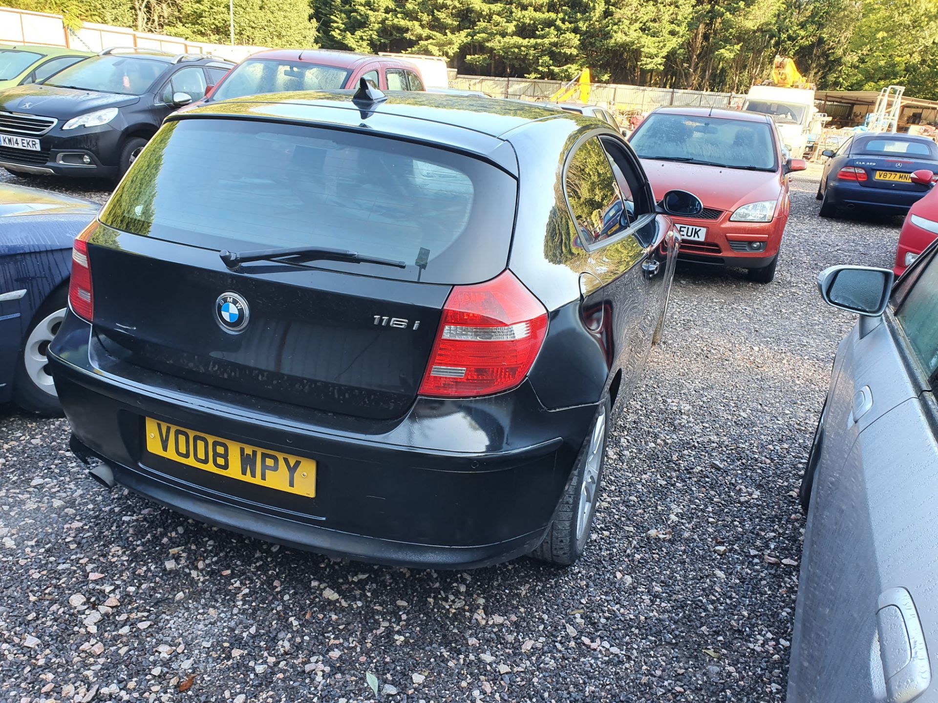 08/08 BMW 116I SE - 1599cc 3dr Hatchback (Black, 106k) - Image 6 of 11