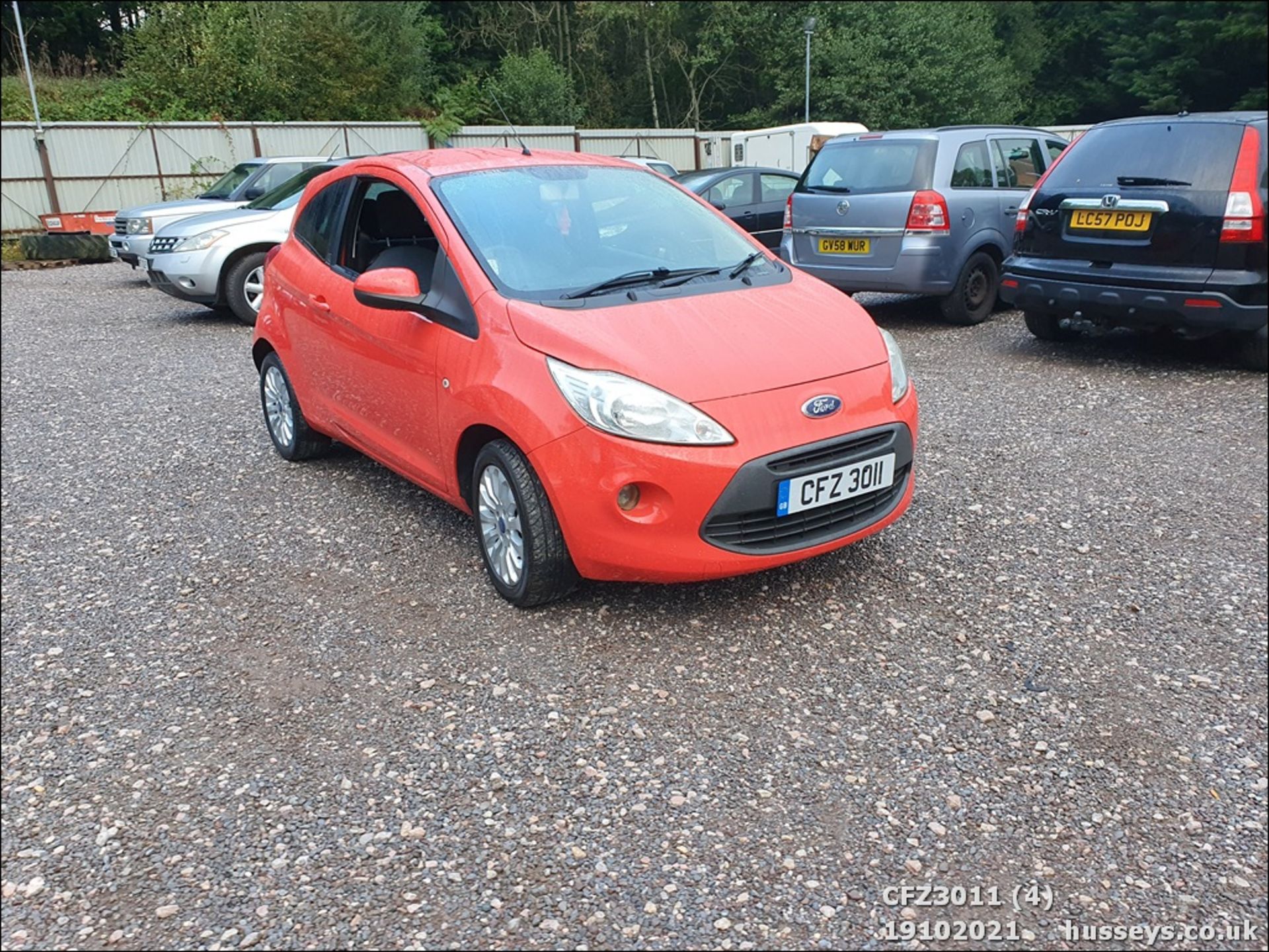 2010 FORD KA ZETEC TDCI - 1268cc 3dr Hatchback (Red, 67k) - Image 5 of 20