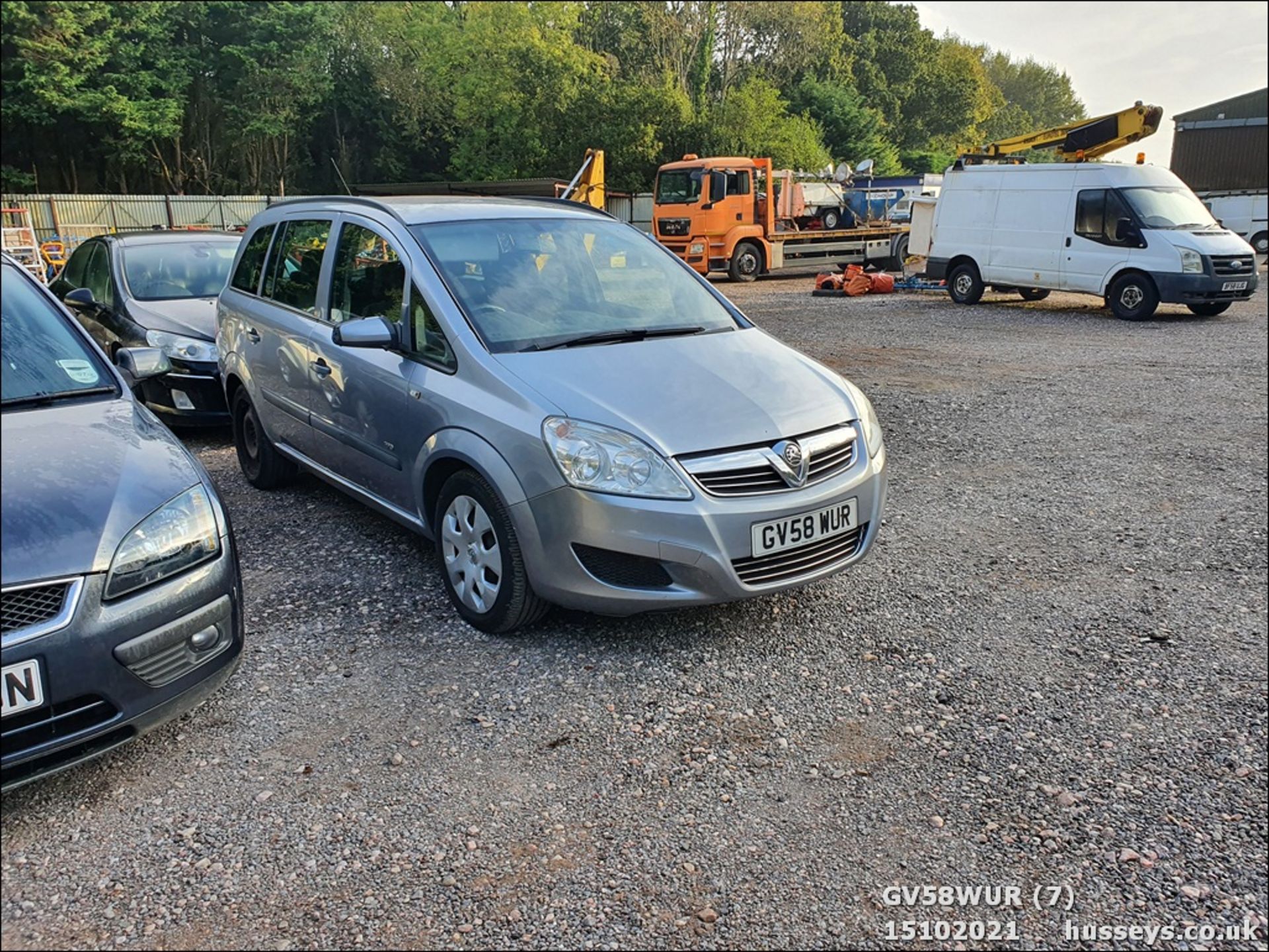 09/58 VAUXHALL ZAFIRA LIFE - 1598cc 5dr MPV (Silver, 117k) - Image 7 of 16